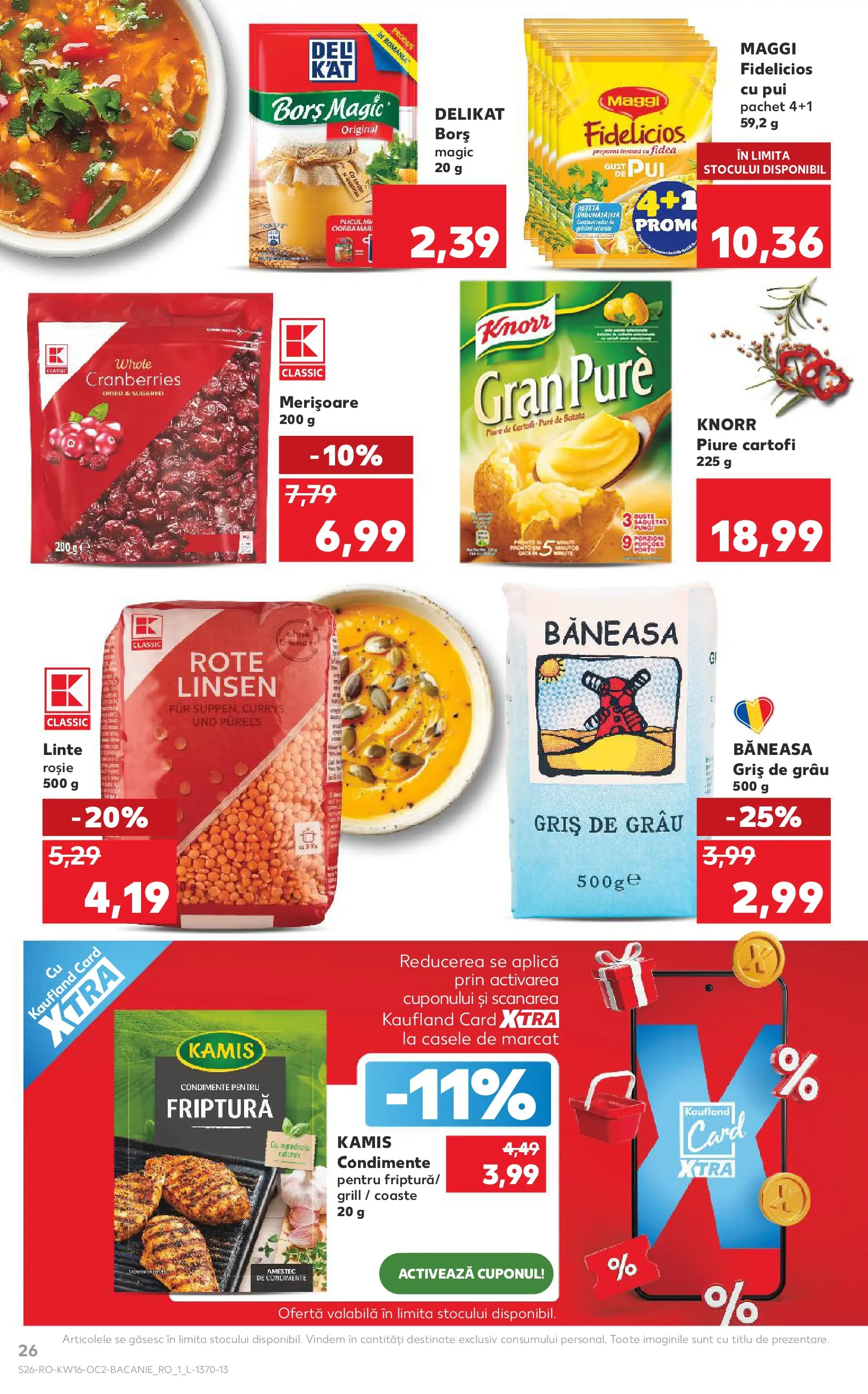 Kaufland Comarnic 15.04.2026 - Revista si Oferta | Pagină: 26