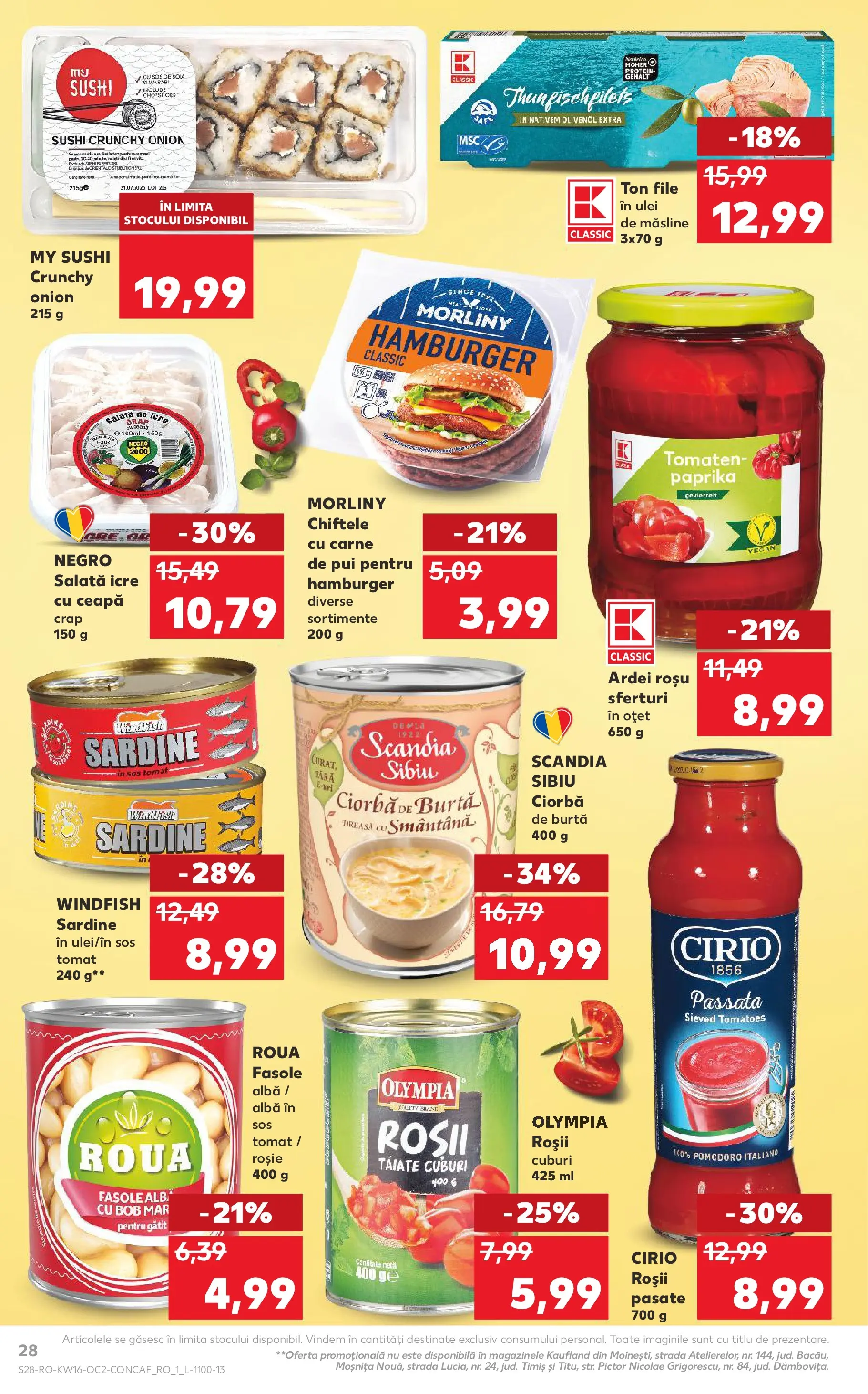 Kaufland Bârlad 15.04.2026 - Revista si Oferta | Pagină: 28