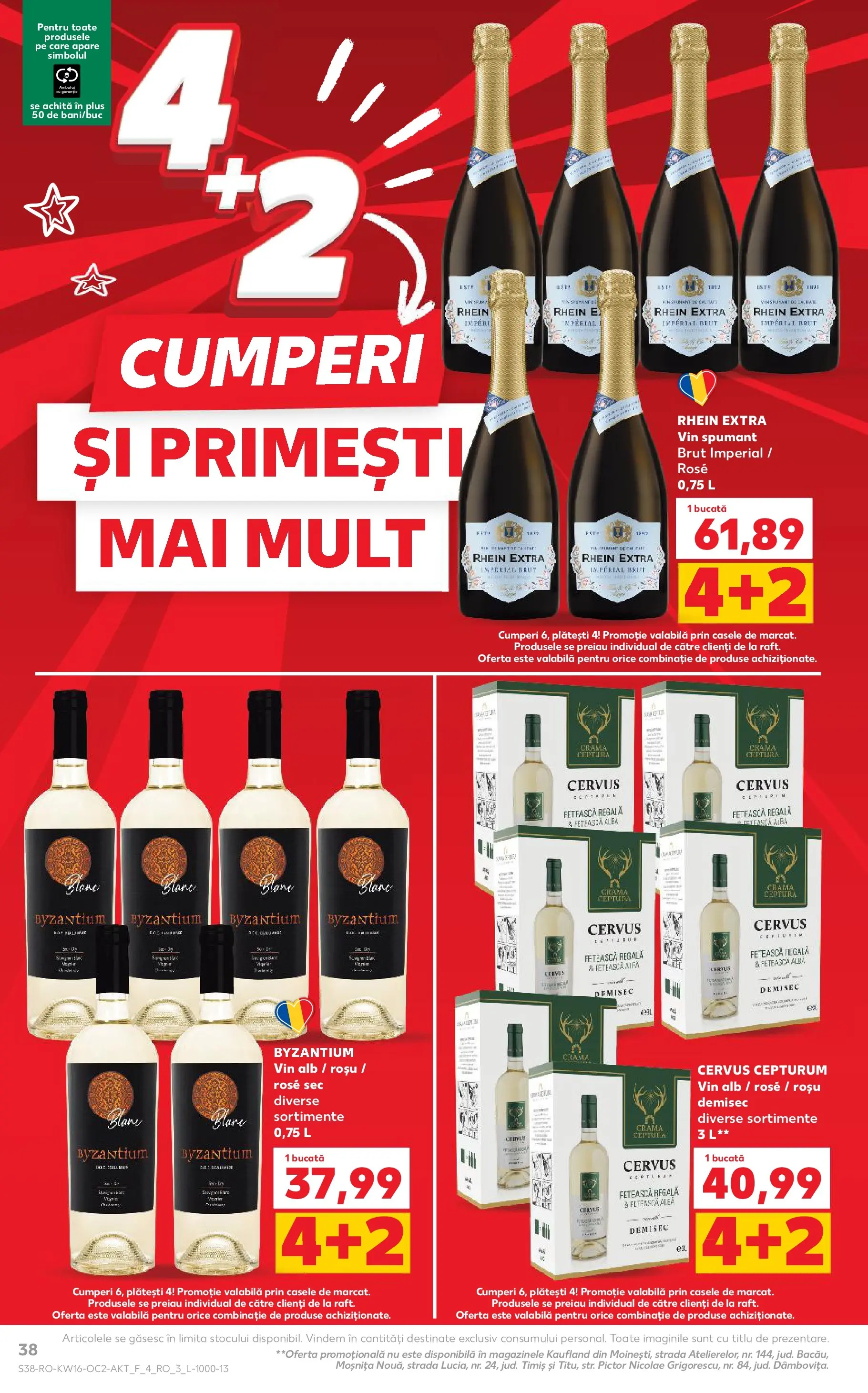 Kaufland Viseu de Sus 15.04.2026 - Revista si Oferta | Pagină: 38