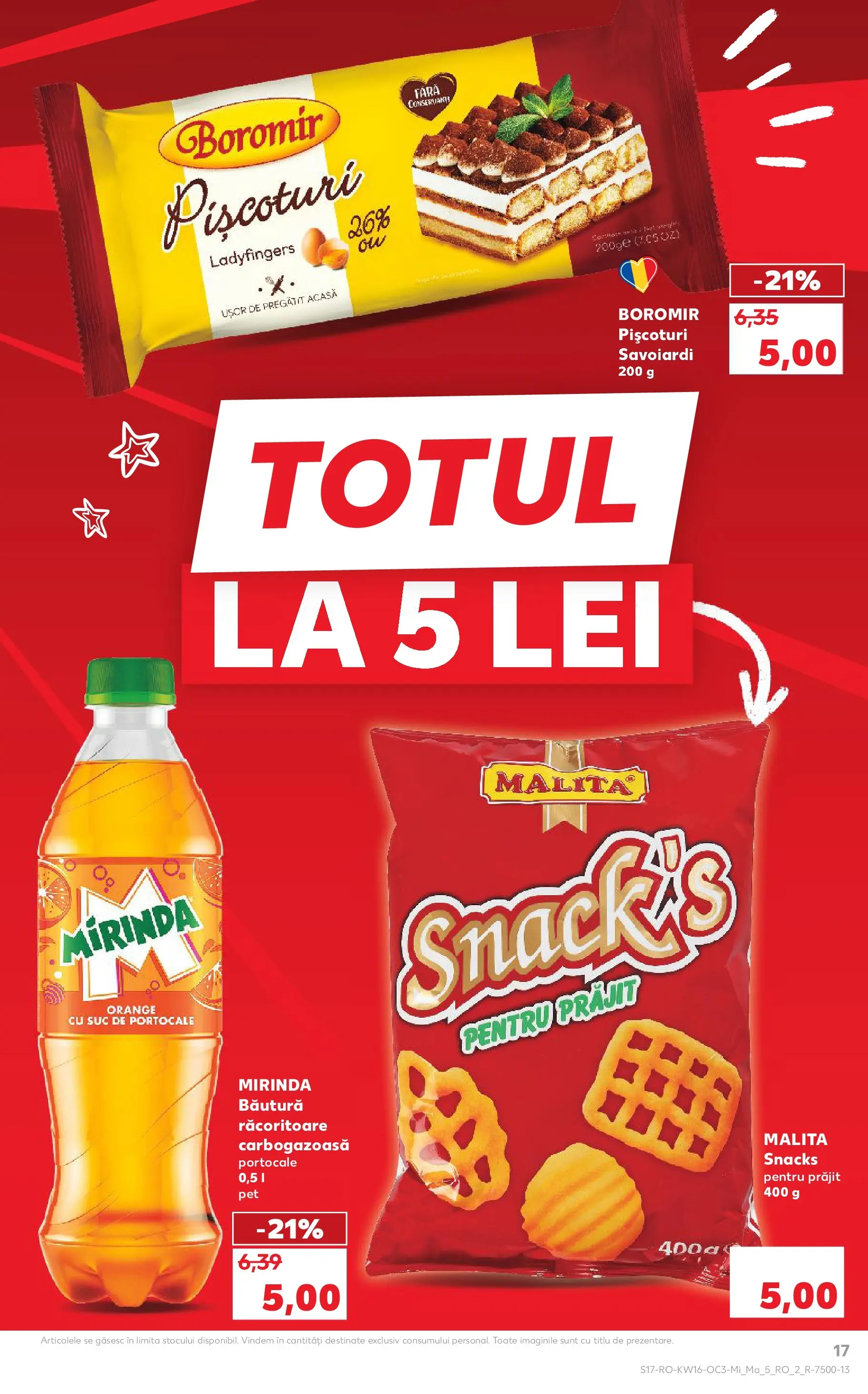Kaufland Viseu de Sus 15.04.2026 - Revista si Oferta | Pagină: 17 | Produse: Suc, Portocale