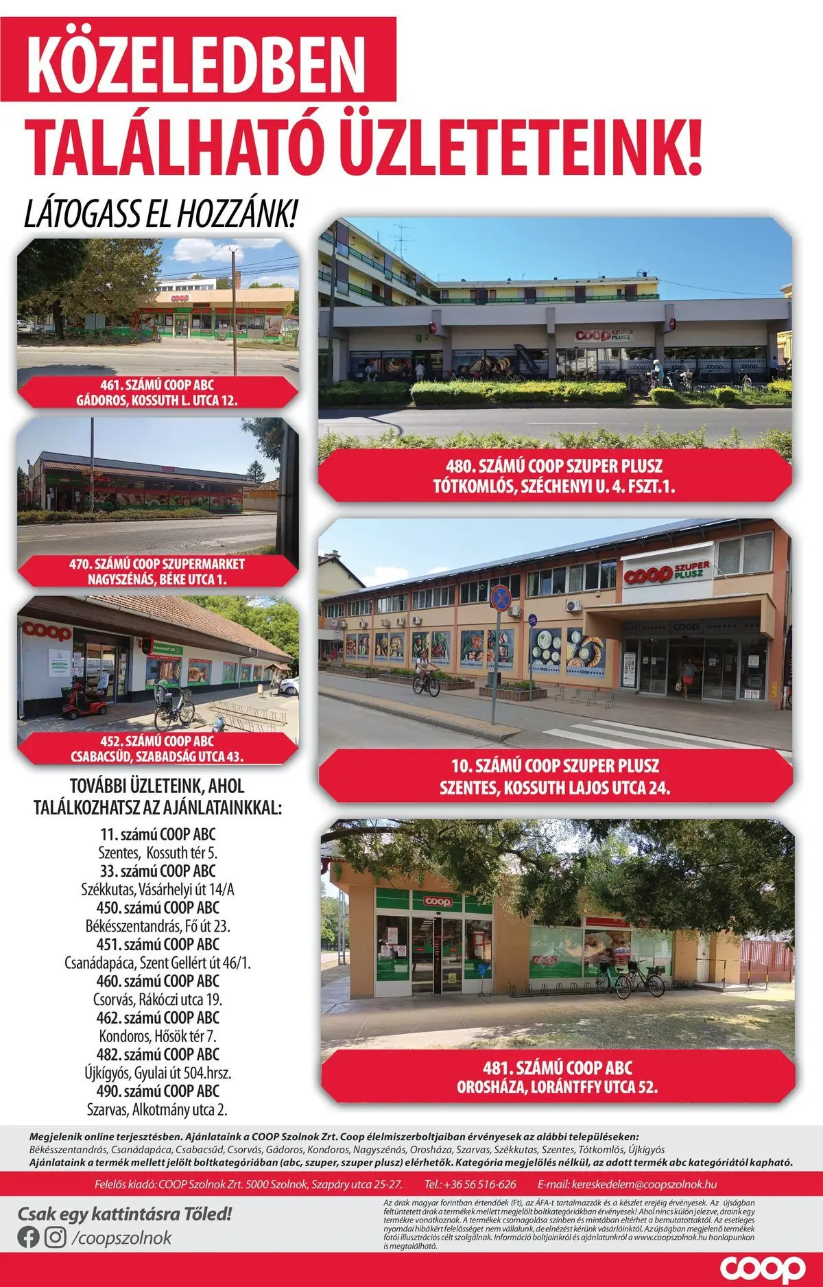 COOP Szolnok akciós újság Békésszentandrás - 2026.04.16. -tól/töl > akció, lapozható szórólap 🛍️ | Oldal: 5