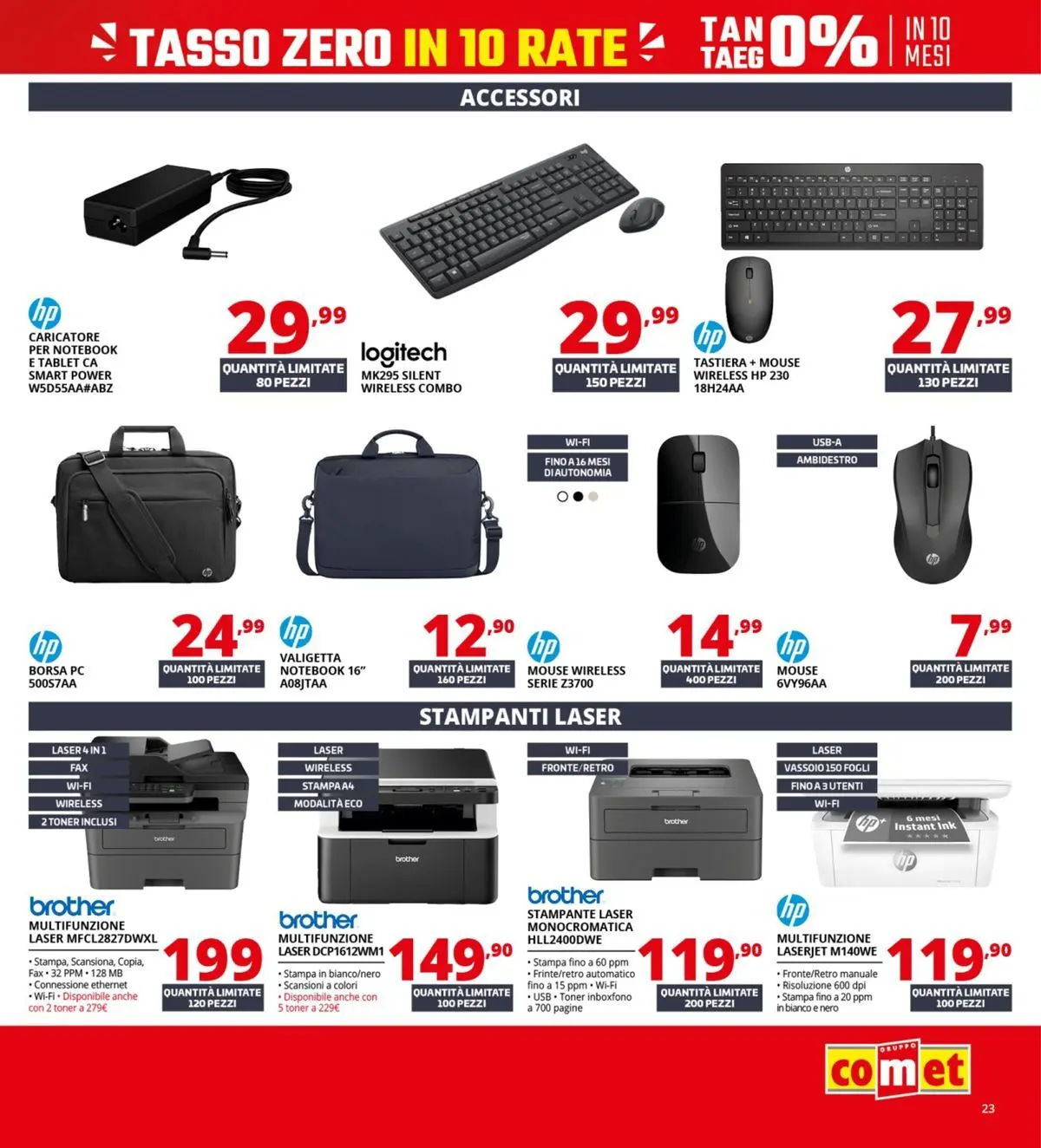 Nuovo Comet - Il bonus che abbassa i prezzi dal 10/04/2026 > offerte anteprima 🛍️ | Pagina: 23 | Prodotti: PC, Tastiera, Vassoio, Valigetta