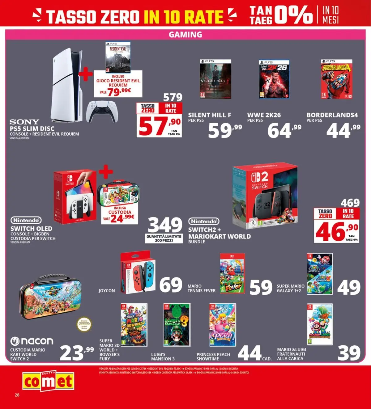 Nuovo Comet - Il bonus che abbassa i prezzi dal 10/04/2026 > offerte anteprima 🛍️ | Pagina: 28 | Prodotti: Gioco