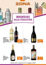 ZONA Zona per te! Brindisi alla stagione - al 10.05.2026