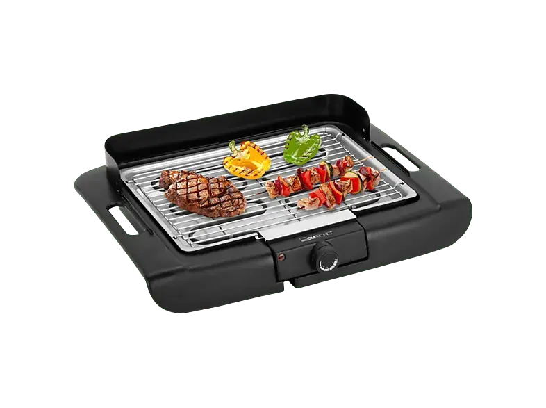 Clatronic BQ 3841 Barbecue-Tischgrill, Schwarz