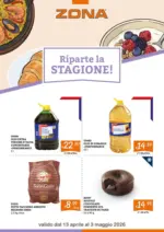 ZONA Zona per te! Riparte la stagione - al 03.05.2026