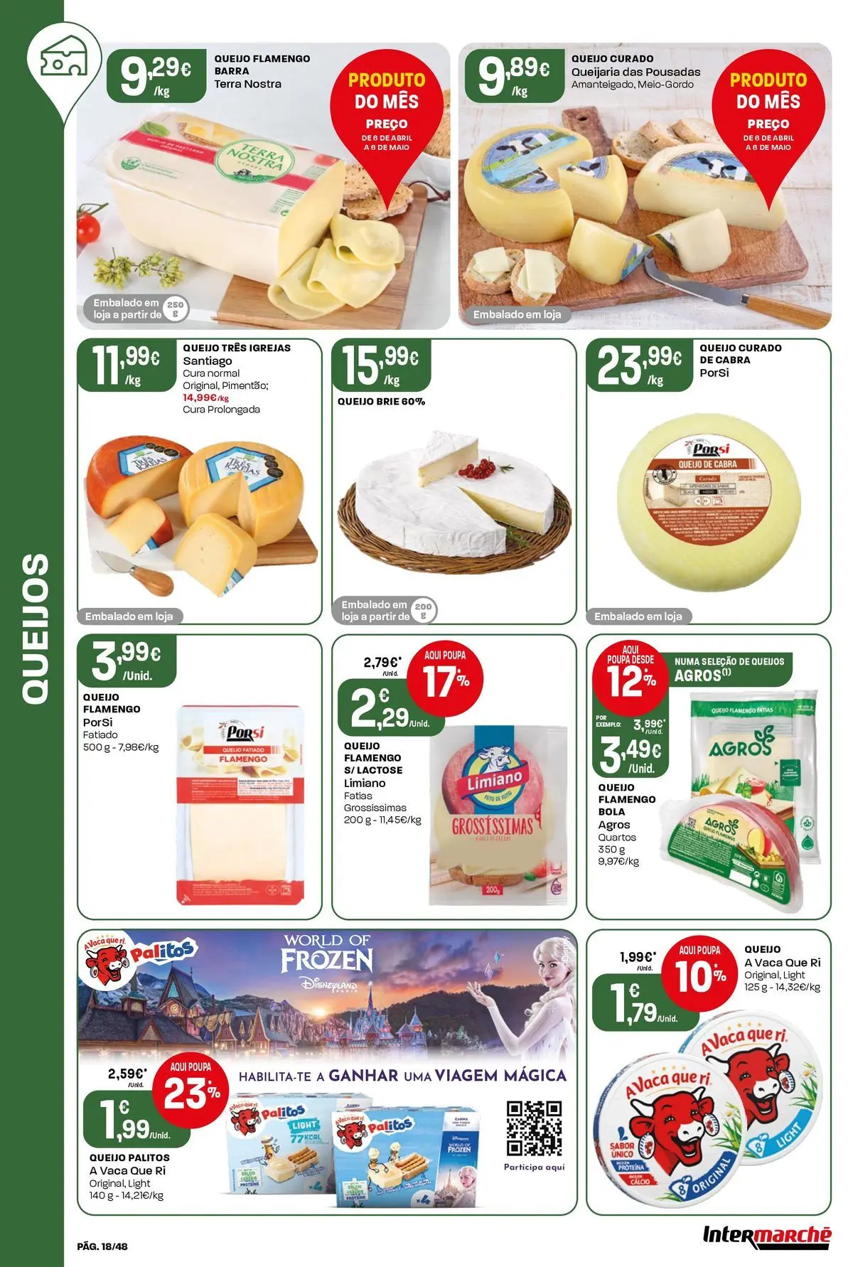 Ofertas - Isto é que são preços BAIXOS » de 10/04/2026 - 15/04/2026 | Página: 18 | Produtos: Queijo, Proteina
