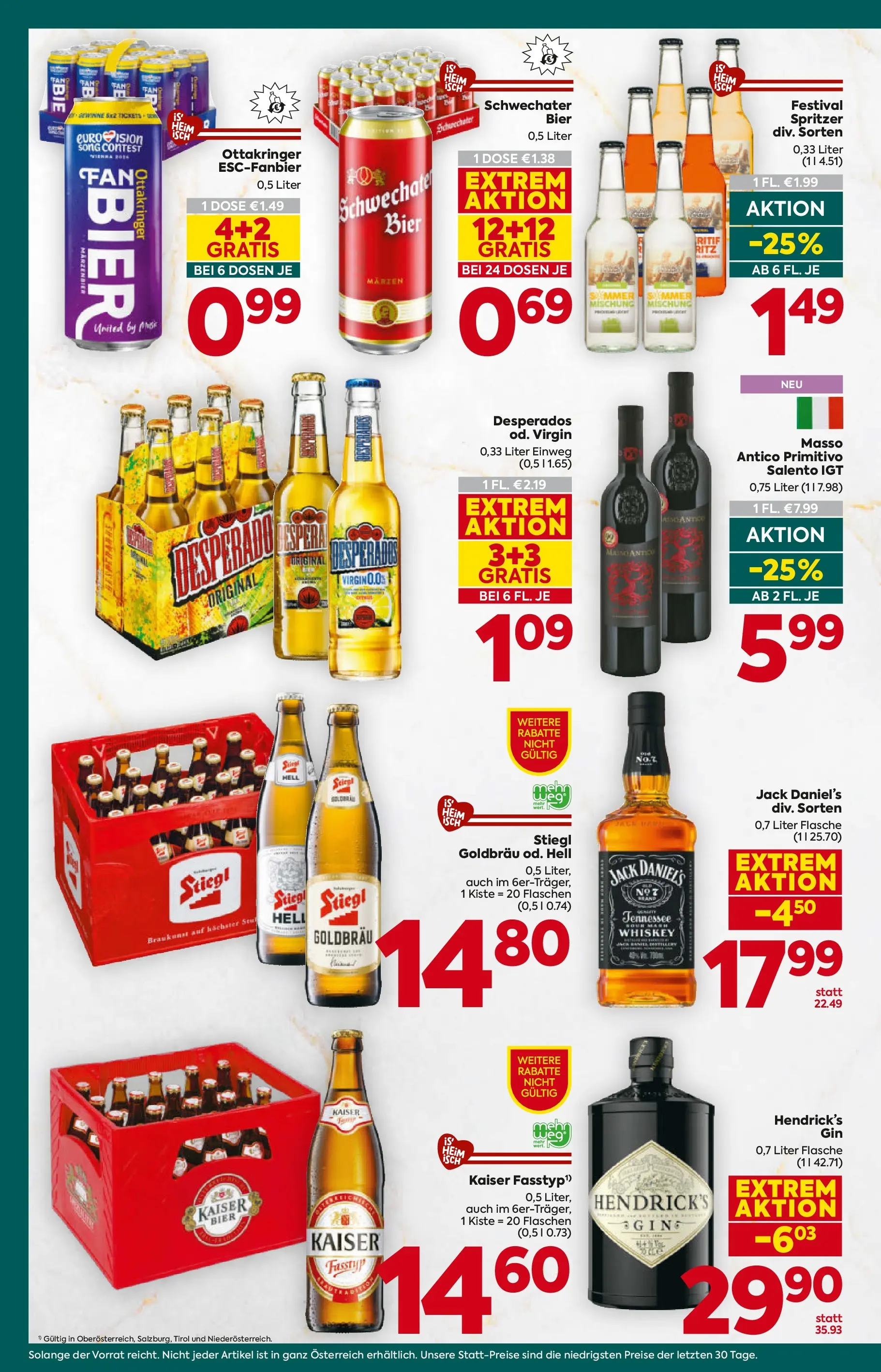 Billa Plus - BILLA PLUS: Flugblatt Tirol von 06.04.2026 - Aktuelle Angebote | Seite: 14 | Produkte: Whiskey, Bier