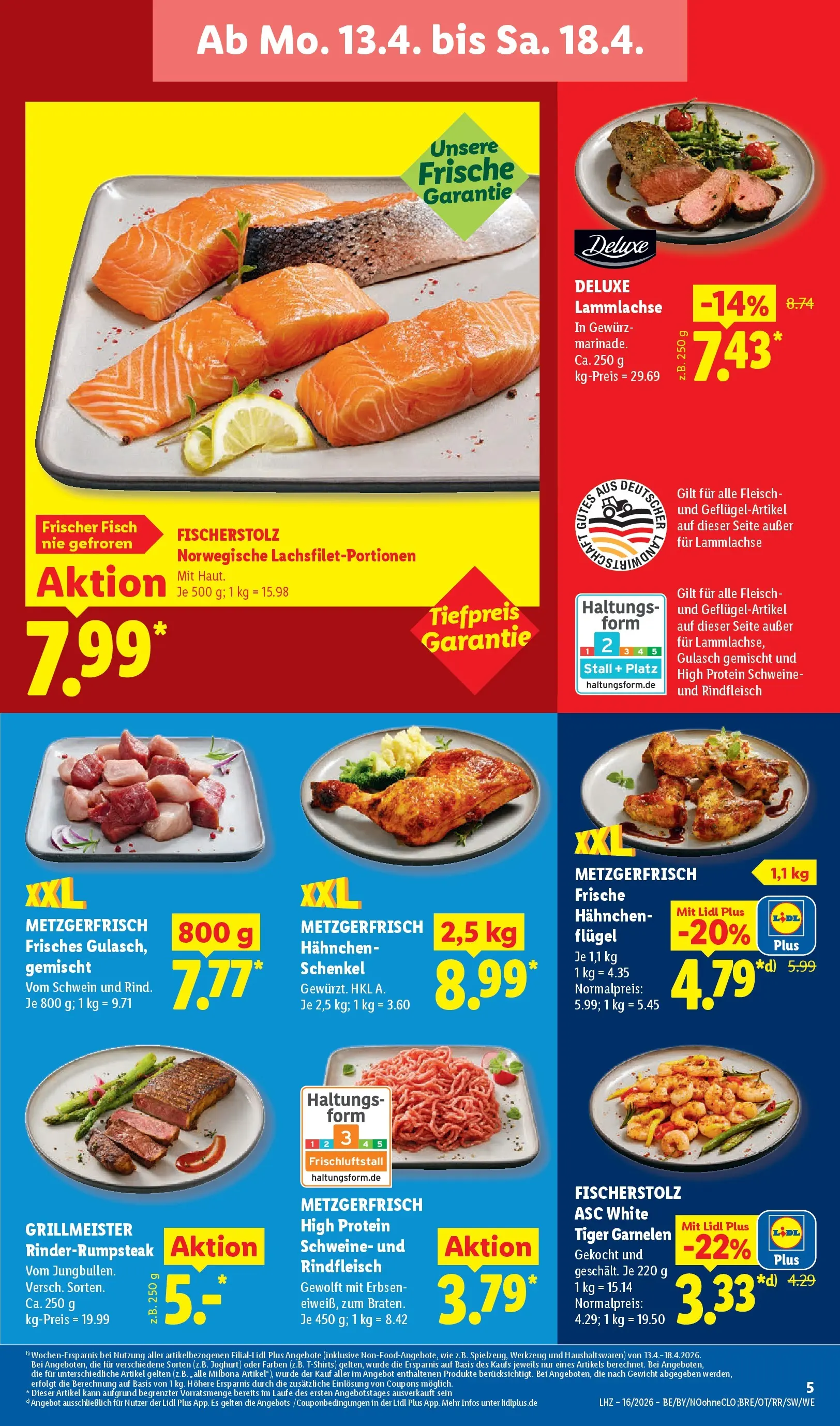 Lidl Prospekt Hof-innenstadt (ab 12.04.2026) » Angebote online | Seite: 11 | Produkte: Fisch, Tiger garnelen, Rindfleisch, Fleisch Lidl Prospekt Hof-innenstadt (ab 12.04.2026) zum Blättern » Angebote | Seite: 11 | Produkte: Fisch, Tiger garnelen, Rindfleisch, Fleisch