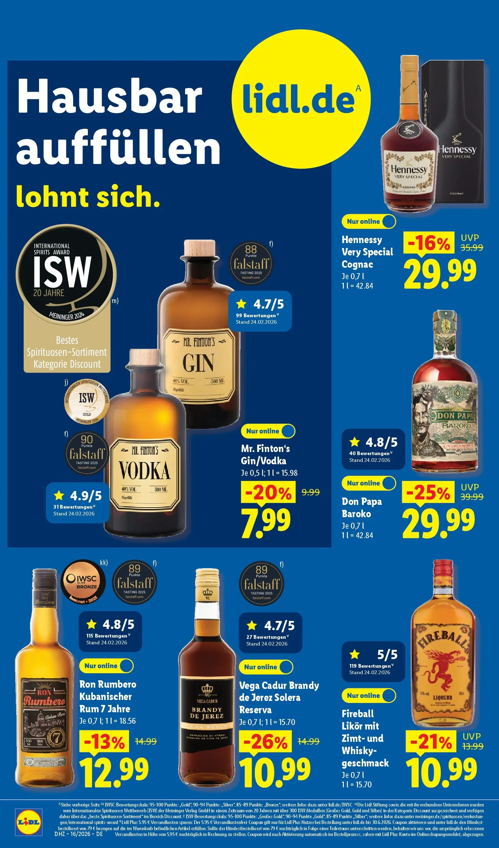 Lidl Prospekt Hof-innenstadt (ab 12.04.2026) » Angebote online | Seite: 26 | Produkte: Whisky, Likör, Rum, Vodka Lidl Prospekt Hof-innenstadt (ab 12.04.2026) zum Blättern » Angebote | Seite: 26 | Produkte: Whisky, Likör, Rum, Vodka