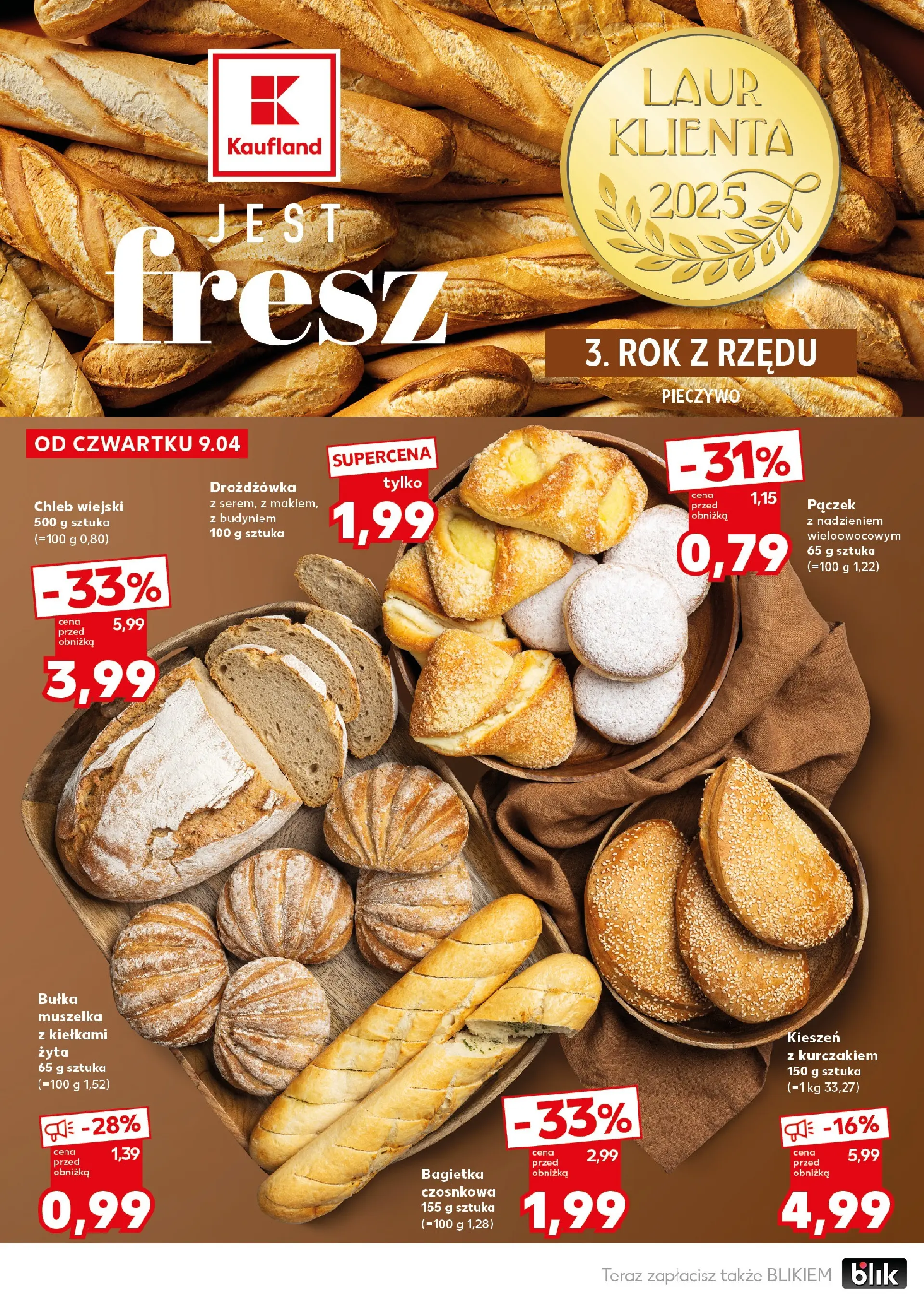 Kaufland gazetka - Super Sobota od 11.04.2026 - od jutra PDF | Strona: 16 | Produkty: Pieczywo, Bułka, Bagietka, Chleb