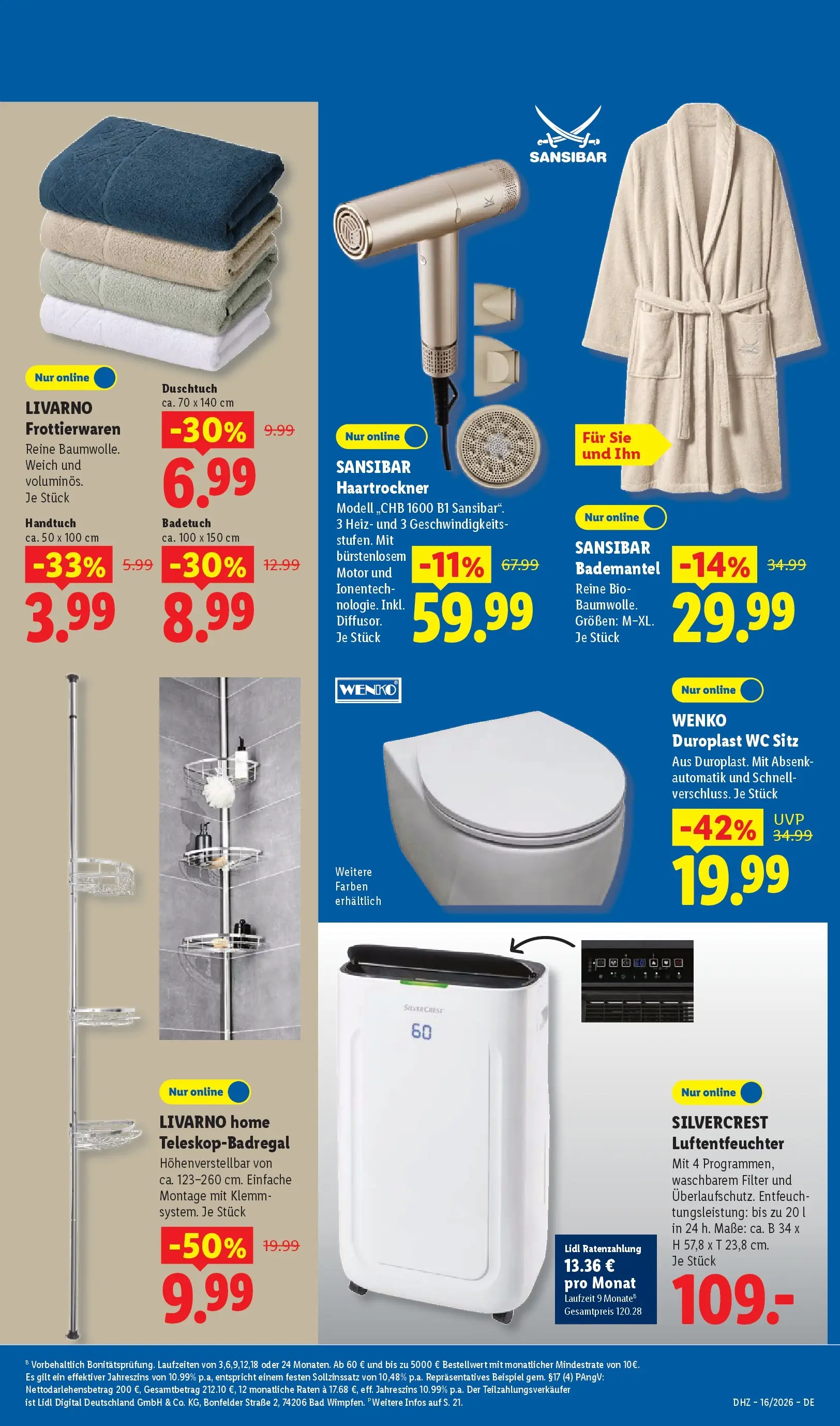 Lidl Prospekt Hof-innenstadt (ab 12.04.2026) » Angebote online | Seite: 7 | Produkte: Haartrockner, Bad, WC Sitz, Bademantel Lidl Prospekt Hof-innenstadt (ab 12.04.2026) zum Blättern » Angebote | Seite: 7 | Produkte: Haartrockner, Bad, WC Sitz, Bademantel