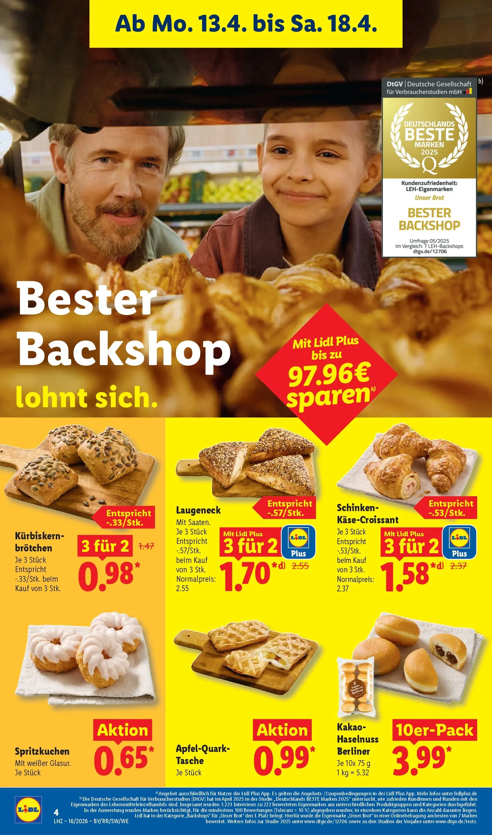 Lidl Prospekt Hof-innenstadt (ab 12.04.2026) » Angebote online | Seite: 10 | Produkte: Berliner, Tasche, Brot, Schinken Lidl Prospekt Hof-innenstadt (ab 12.04.2026) zum Blättern » Angebote | Seite: 10 | Produkte: Berliner, Tasche, Brot, Schinken