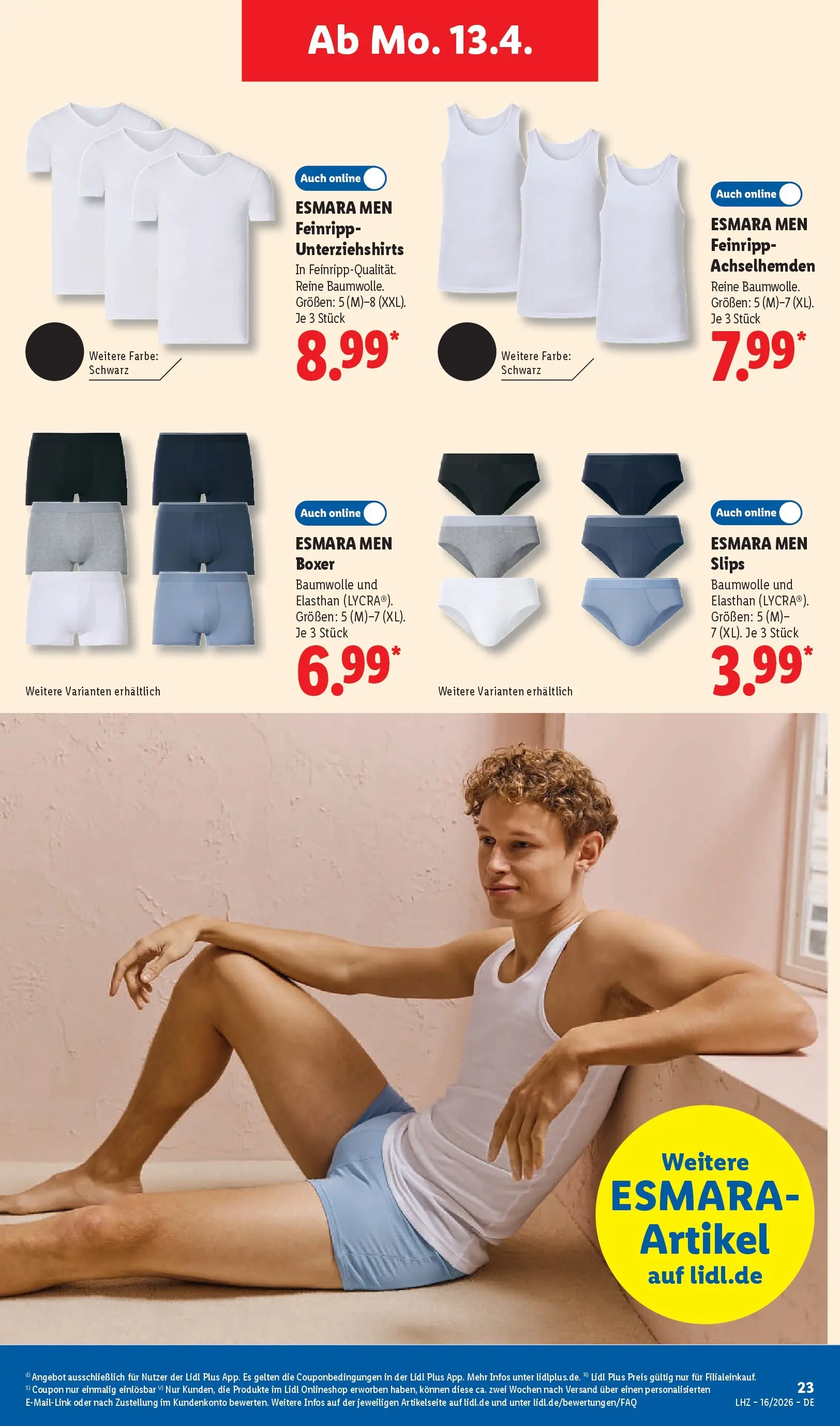 Lidl Prospekt Hof-innenstadt (ab 12.04.2026) » Angebote online | Seite: 41 | Produkte: Boxer Lidl Prospekt Hof-innenstadt (ab 12.04.2026) zum Blättern » Angebote | Seite: 41 | Produkte: Boxer