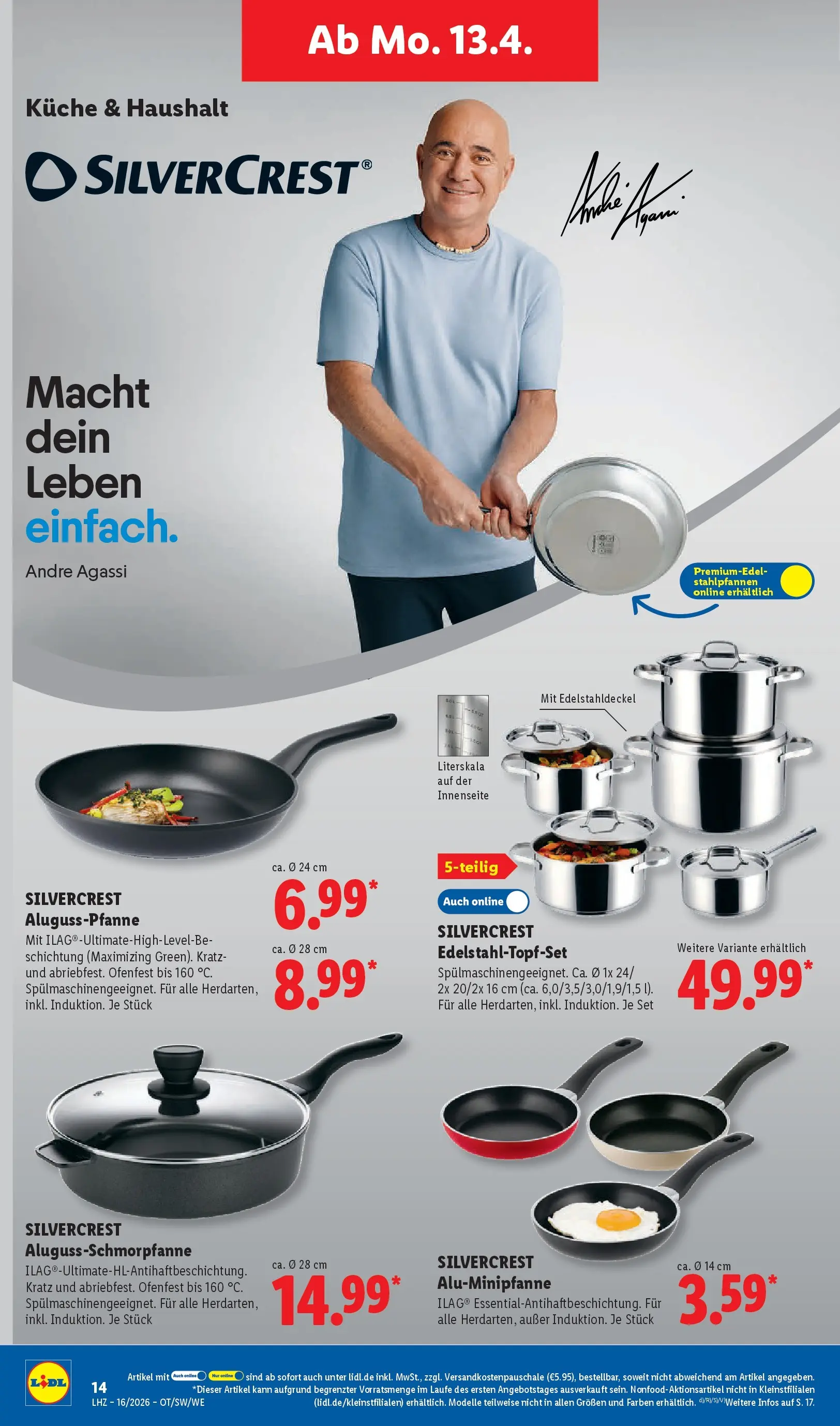 Lidl Prospekt Grimma (ab 13.04.2026) zum Blättern » Angebote | Seite: 30 | Produkte: Küche