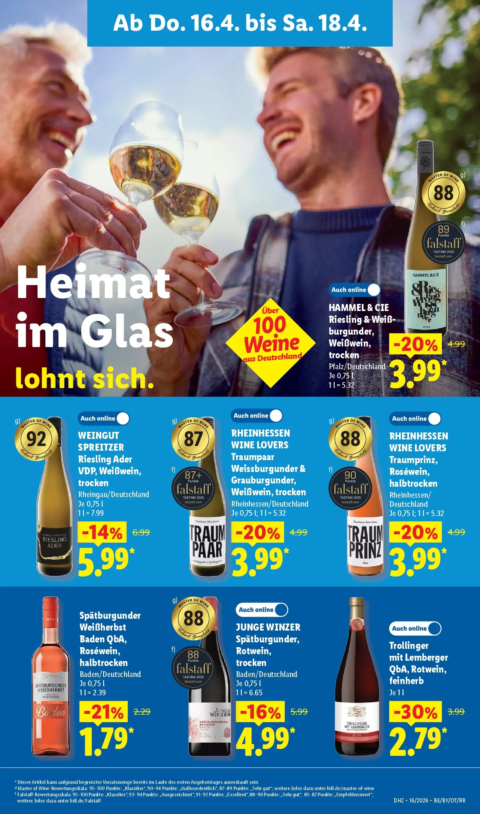 Lidl Prospekt Hof-innenstadt (ab 12.04.2026) » Angebote online | Seite: 59 | Produkte: Rotwein Lidl Prospekt Hof-innenstadt (ab 12.04.2026) zum Blättern » Angebote | Seite: 59 | Produkte: Rotwein