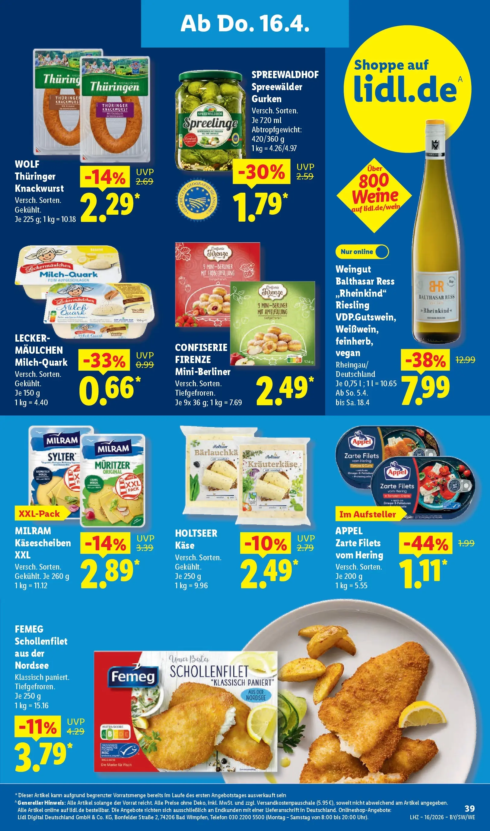 Lidl Prospekt Hof-innenstadt (ab 12.04.2026) » Angebote online | Seite: 61 | Produkte: Quark, Käse, Bad, Telefon Lidl Prospekt Hof-innenstadt (ab 12.04.2026) zum Blättern » Angebote | Seite: 61 | Produkte: Quark, Käse, Bad, Telefon