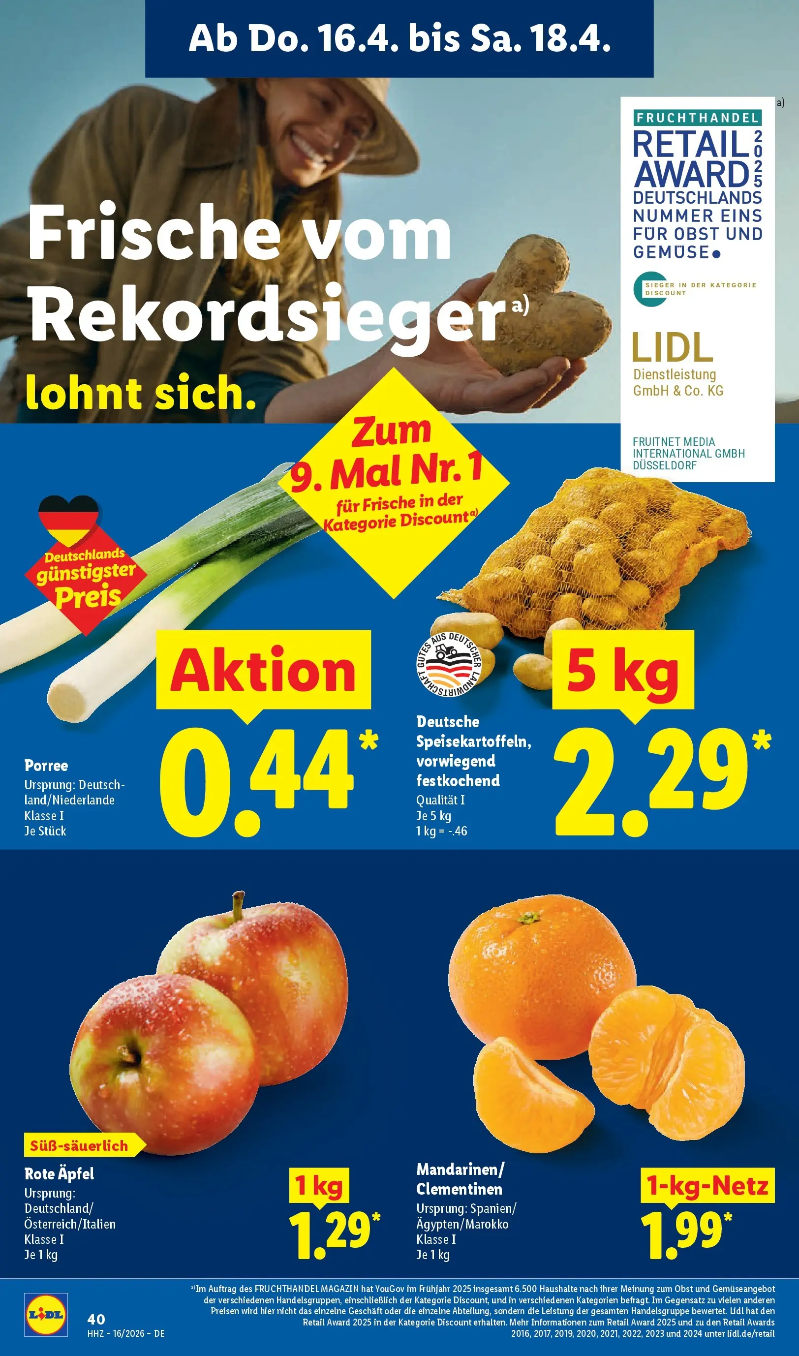 Lidl Prospekt Hof-innenstadt (ab 12.04.2026) » Angebote online | Seite: 62 | Produkte: Äpfel, Obst Lidl Prospekt Hof-innenstadt (ab 12.04.2026) zum Blättern » Angebote | Seite: 62 | Produkte: Äpfel, Obst
