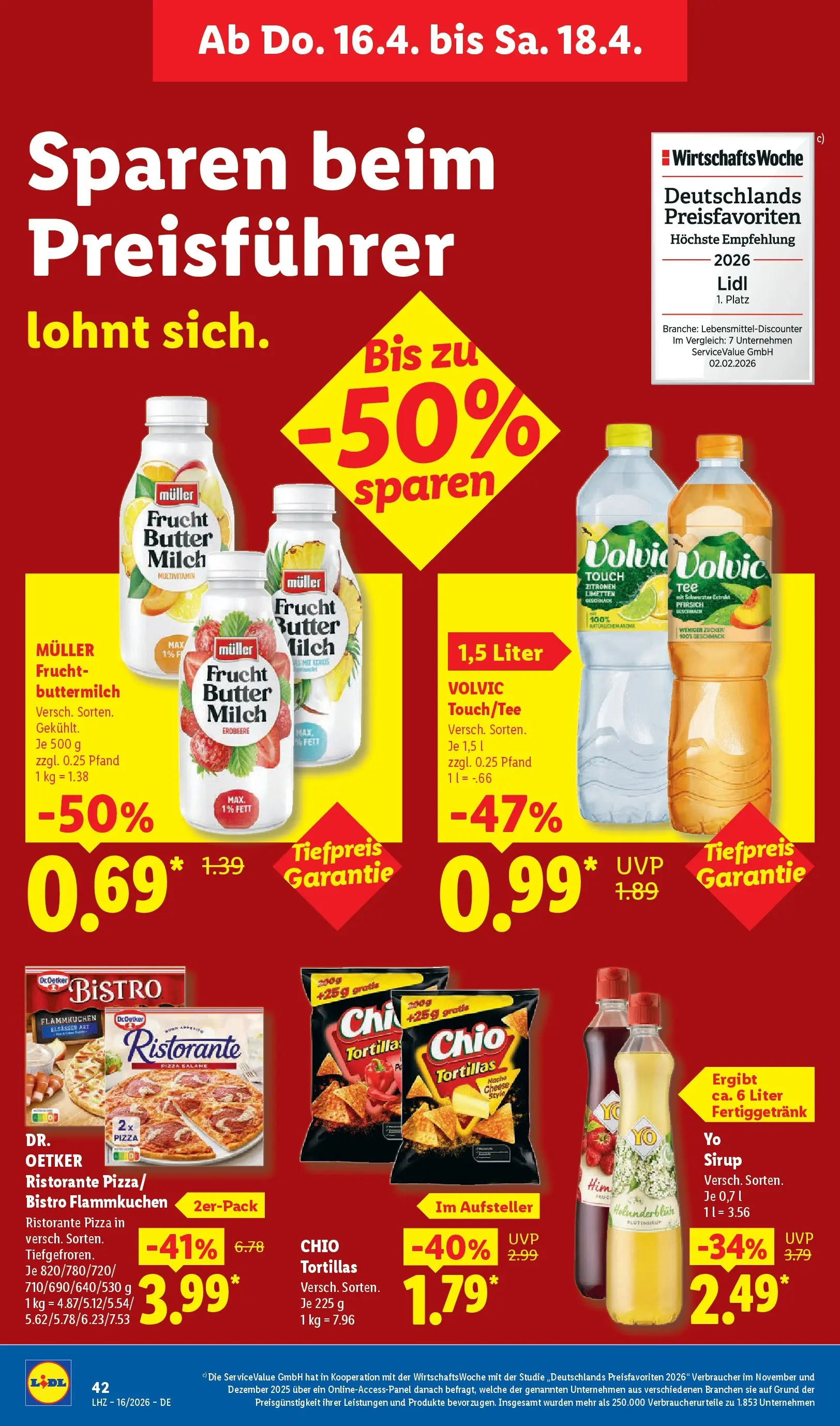 Lidl Prospekt Hof-innenstadt (ab 12.04.2026) » Angebote online | Seite: 64 | Produkte: Butter, Sirup, Pfirsich, Volvic Lidl Prospekt Hof-innenstadt (ab 12.04.2026) zum Blättern » Angebote | Seite: 64 | Produkte: Butter, Sirup, Pfirsich, Volvic