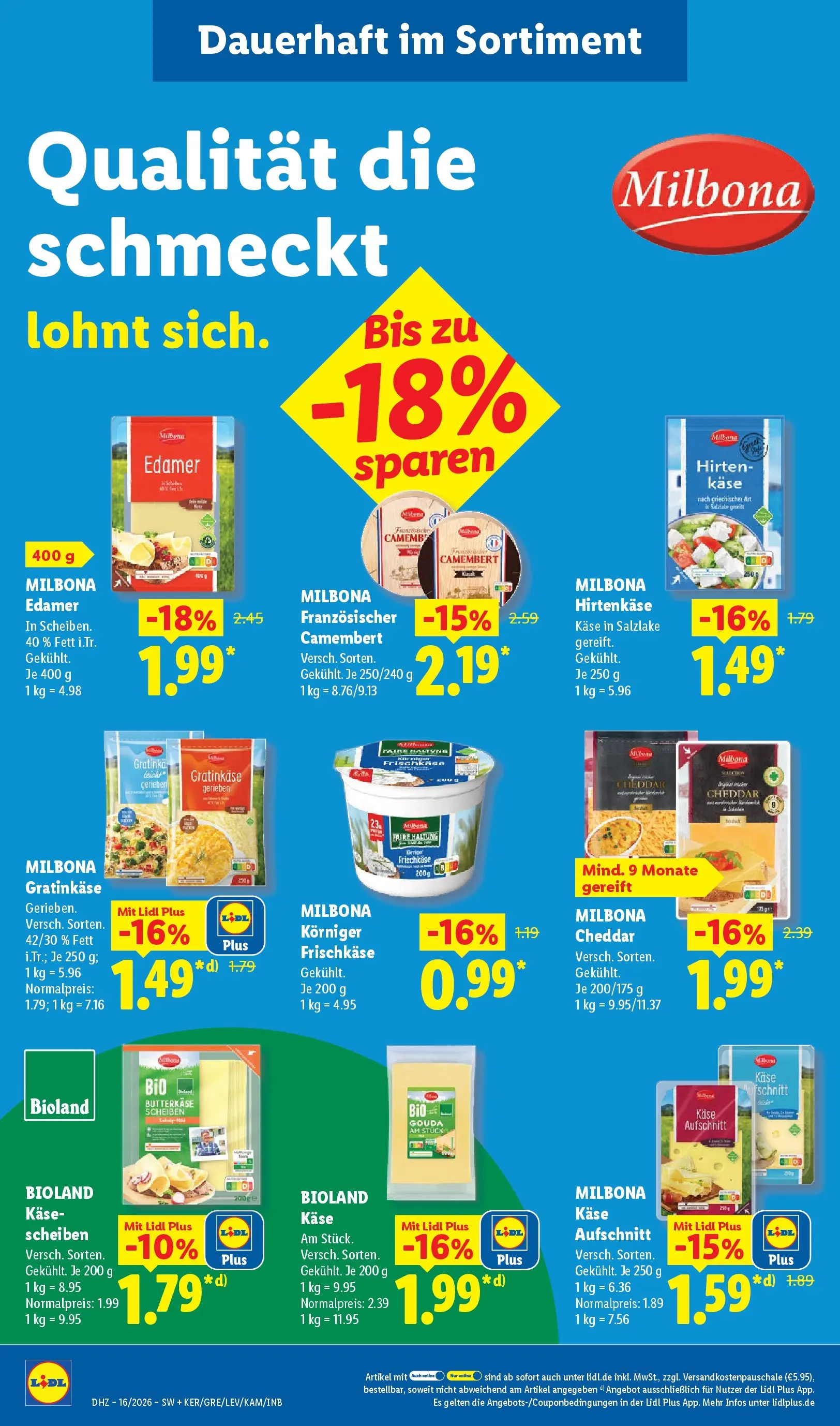 Lidl Prospekt Villingen-schwenningen (ab 13.04.2026) » Angebote online | Seite: 24 | Produkte: Käse, Gouda, Edamer, Frischkase Lidl Prospekt Villingen-schwenningen (ab 13.04.2026) zum Blättern » Angebote | Seite: 24 | Produkte: Käse, Gouda, Edamer, Frischkase