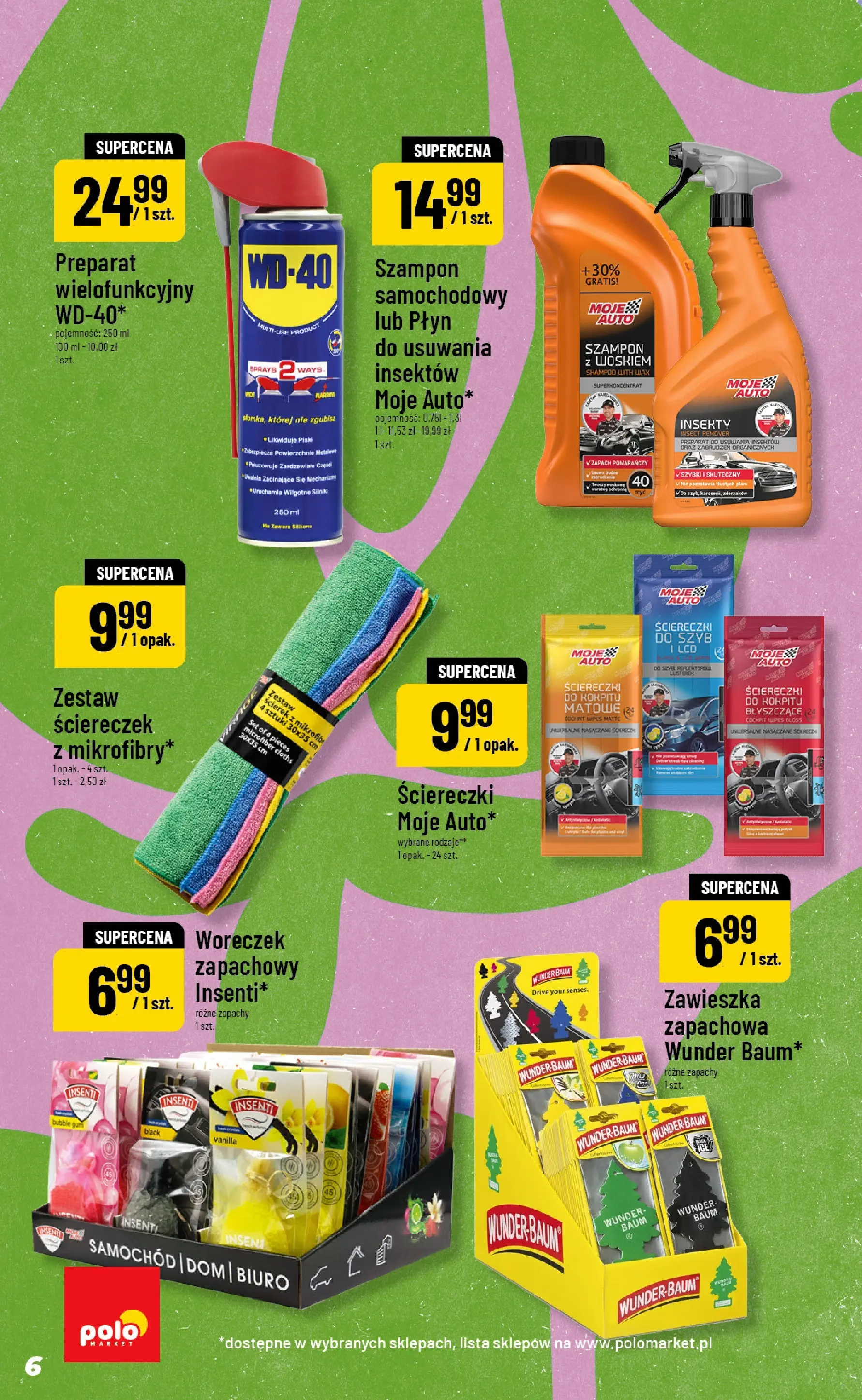 Nowa POLOmarket gazetka od jutra 08.04.2026 | Strona: 6 | Produkty: Zapach, Szampon