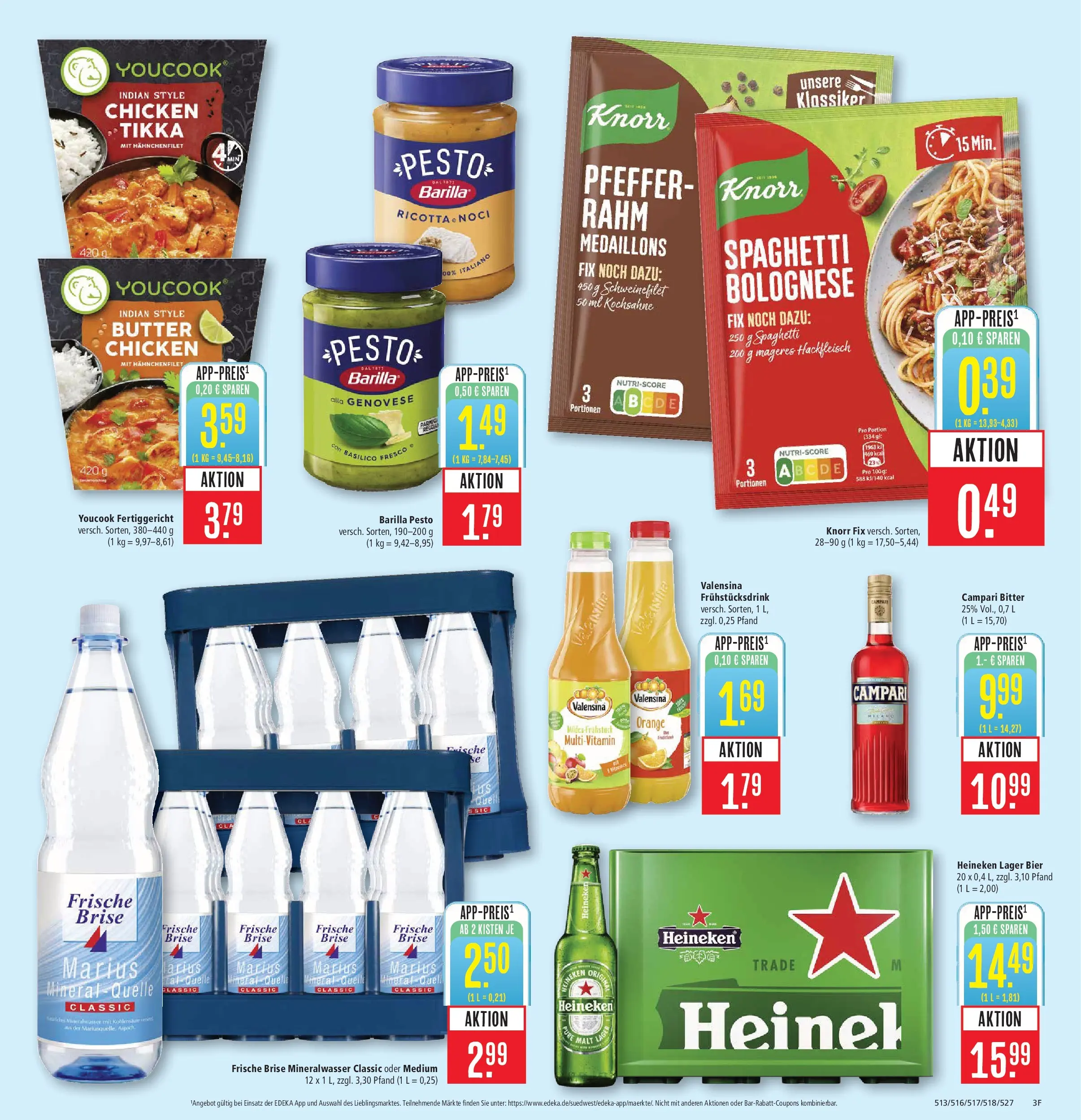 Marktkauf Prospekt Friedrichshafen	 (ab 13.04.2026) » Angebote online | Seite: 3 | Produkte: Barilla, Barilla pesto, Heineken, Pfeffer