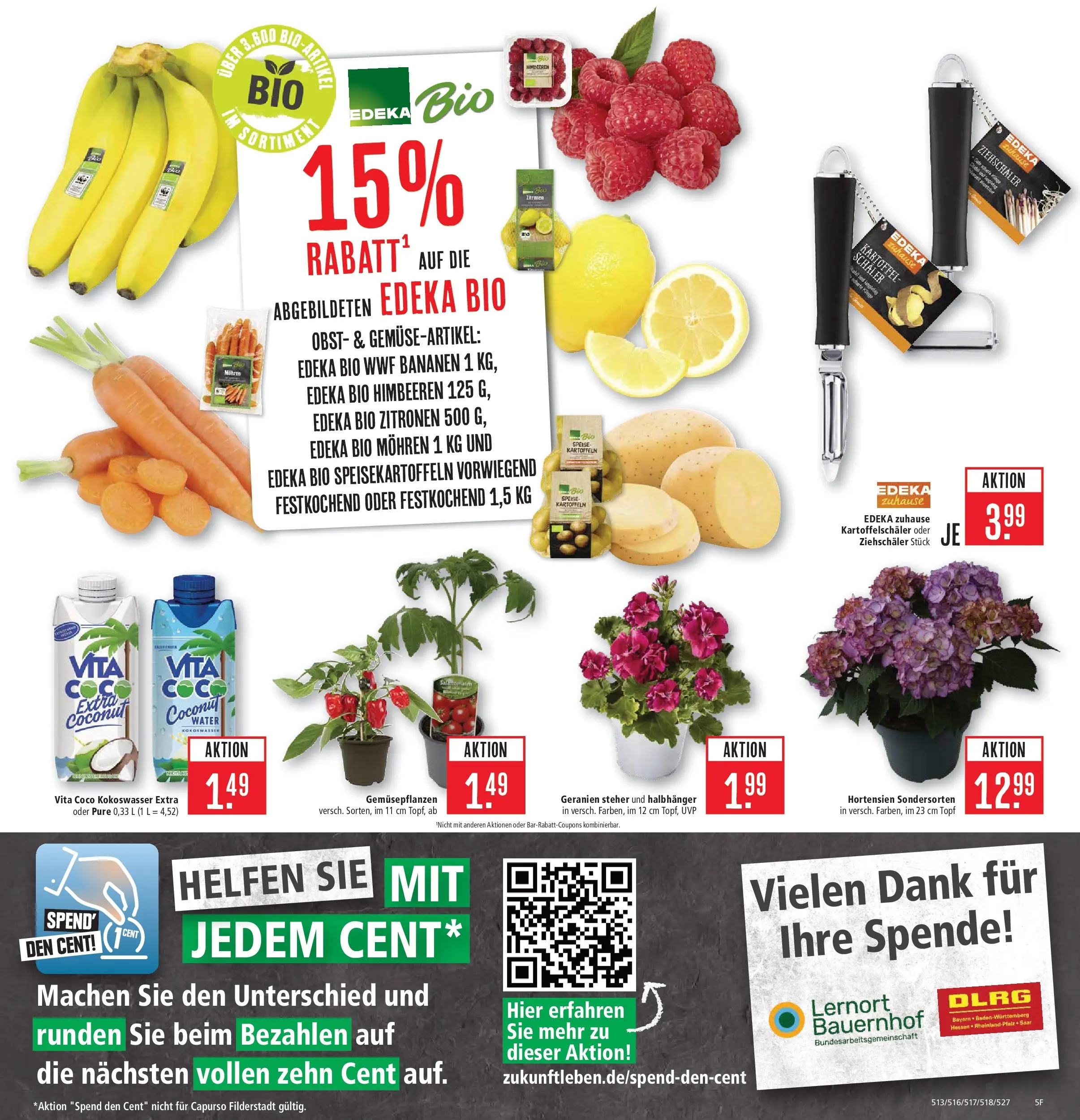 Marktkauf Prospekt Friedrichshafen	 (ab 13.04.2026) » Angebote online | Seite: 7 | Produkte: Himbeeren, Bananen, Obst, Zitronen
