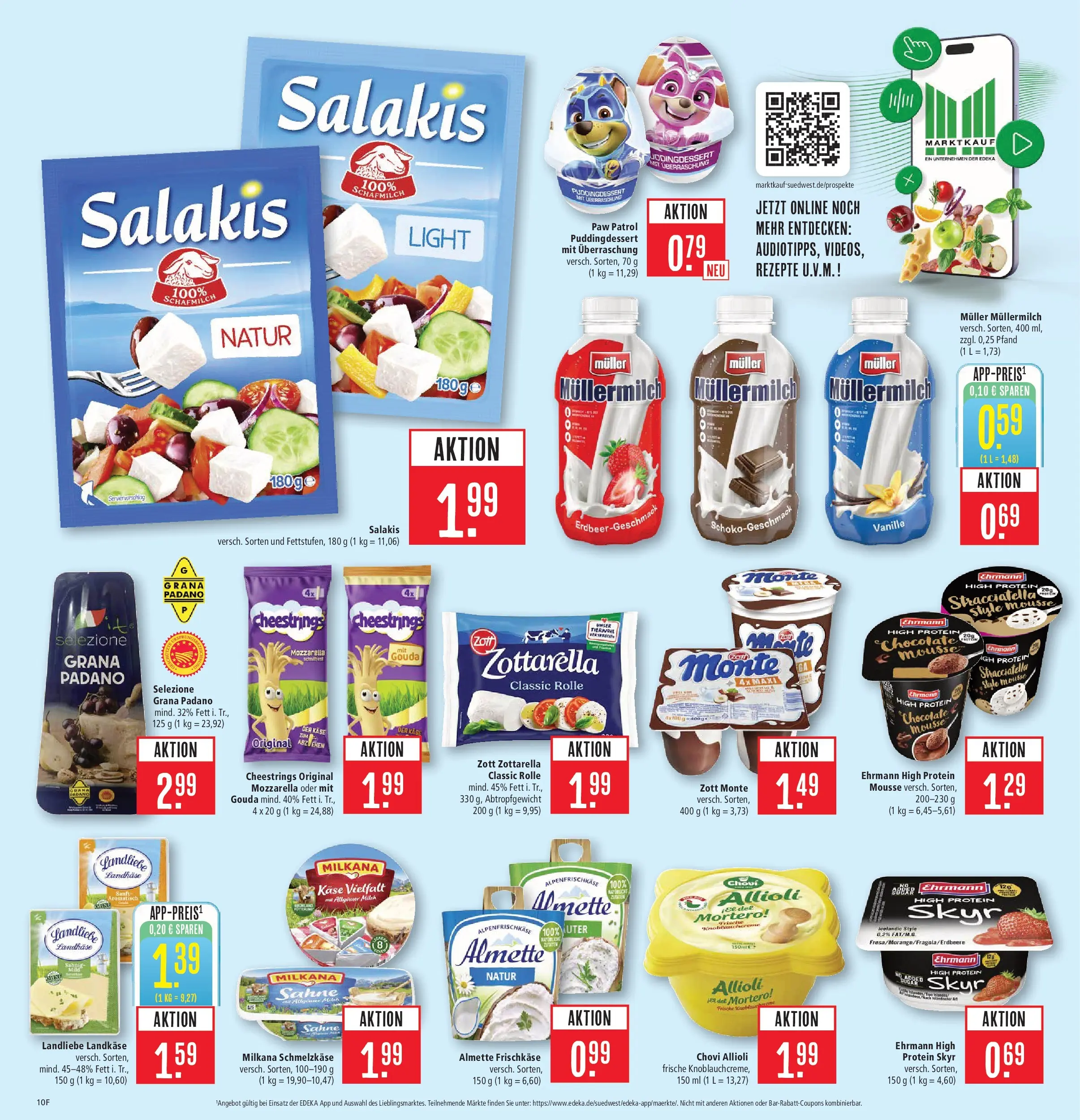 Marktkauf Prospekt Friedrichshafen	 (ab 13.04.2026) » Angebote online | Seite: 12 | Produkte: Käse, Milkana, Müllermilch, Muller mullermilch