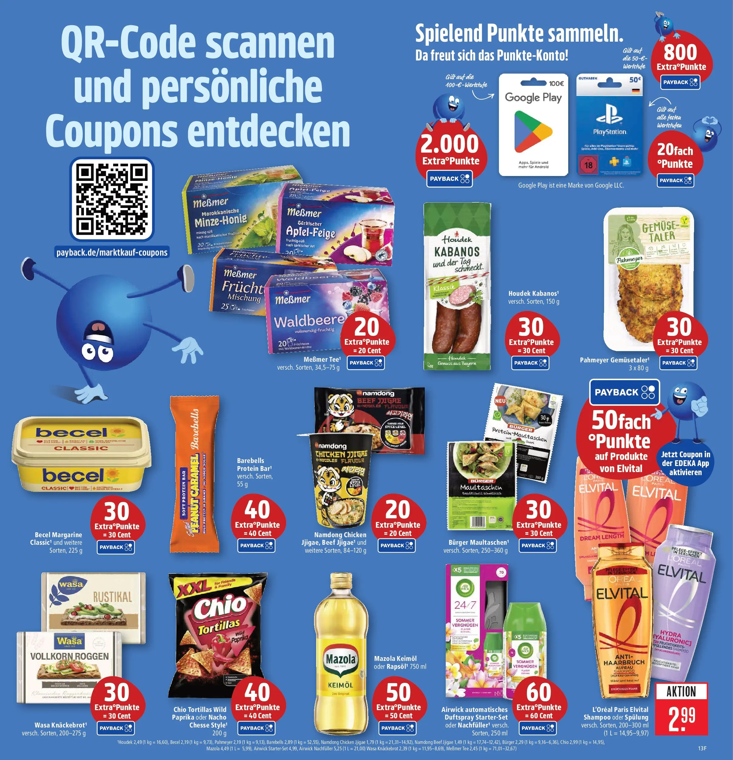 Marktkauf Prospekt Friedrichshafen	 (ab 13.04.2026) » Angebote online | Seite: 15 | Produkte: Burger, Shampoo, Spülung, Paprika