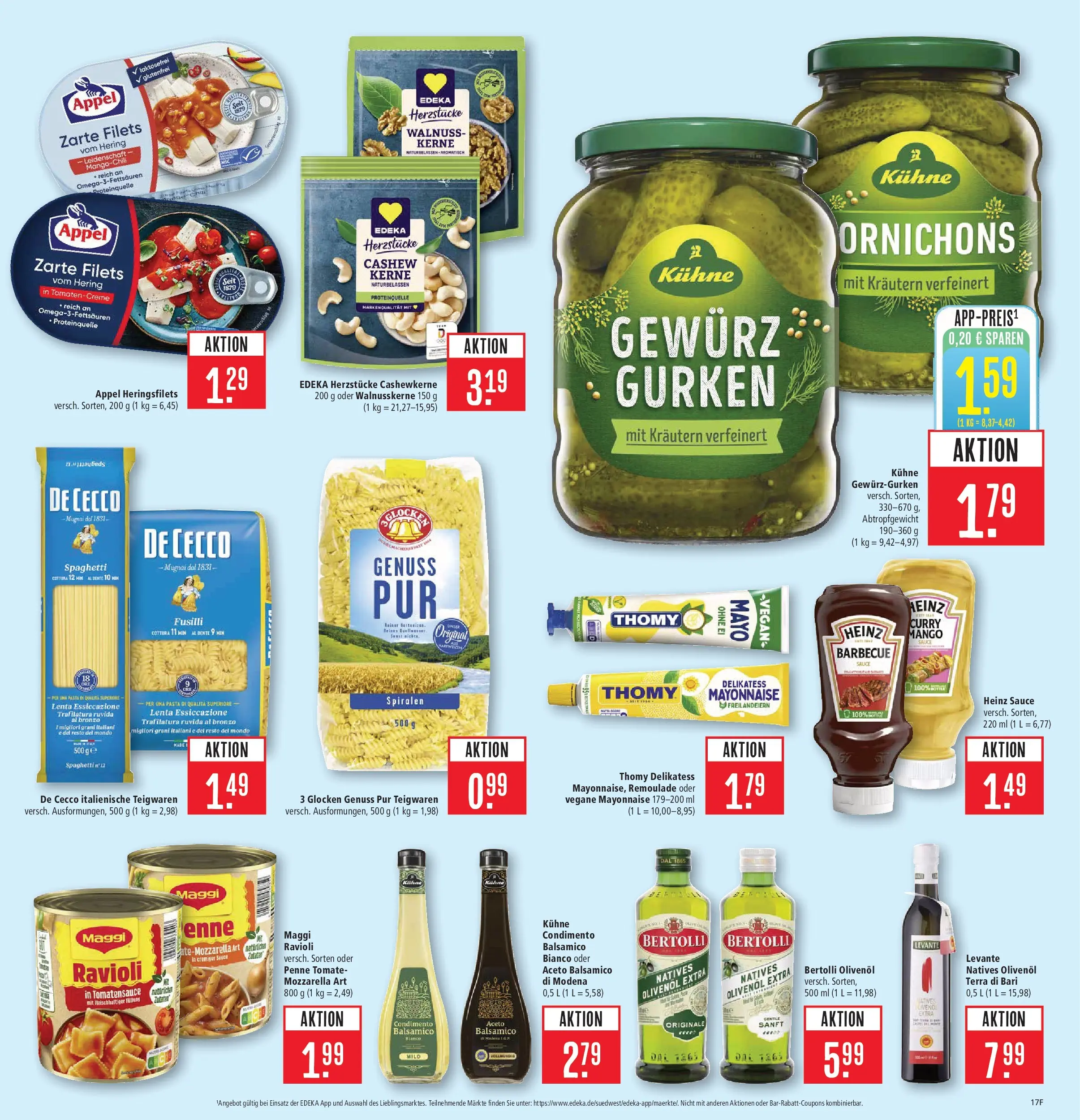 Marktkauf Prospekt Friedrichshafen	 (ab 13.04.2026) » Angebote online | Seite: 19 | Produkte: Mozzarella, Bertolli olivenol, Mango, Pasta