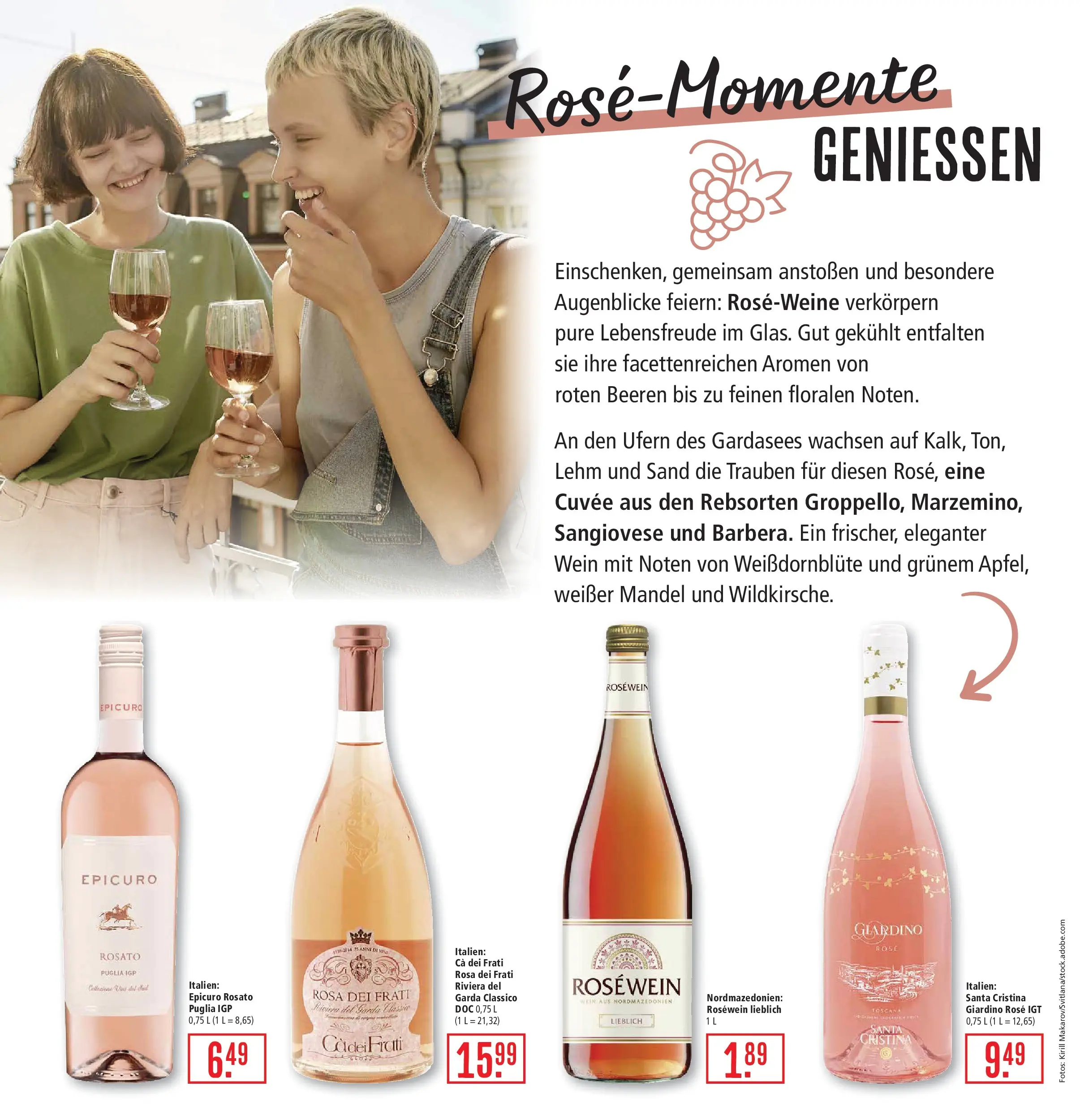 Marktkauf Prospekt Friedrichshafen	 (ab 13.04.2026) » Angebote online | Seite: 24 | Produkte: Trauben, Rosewein, Wein