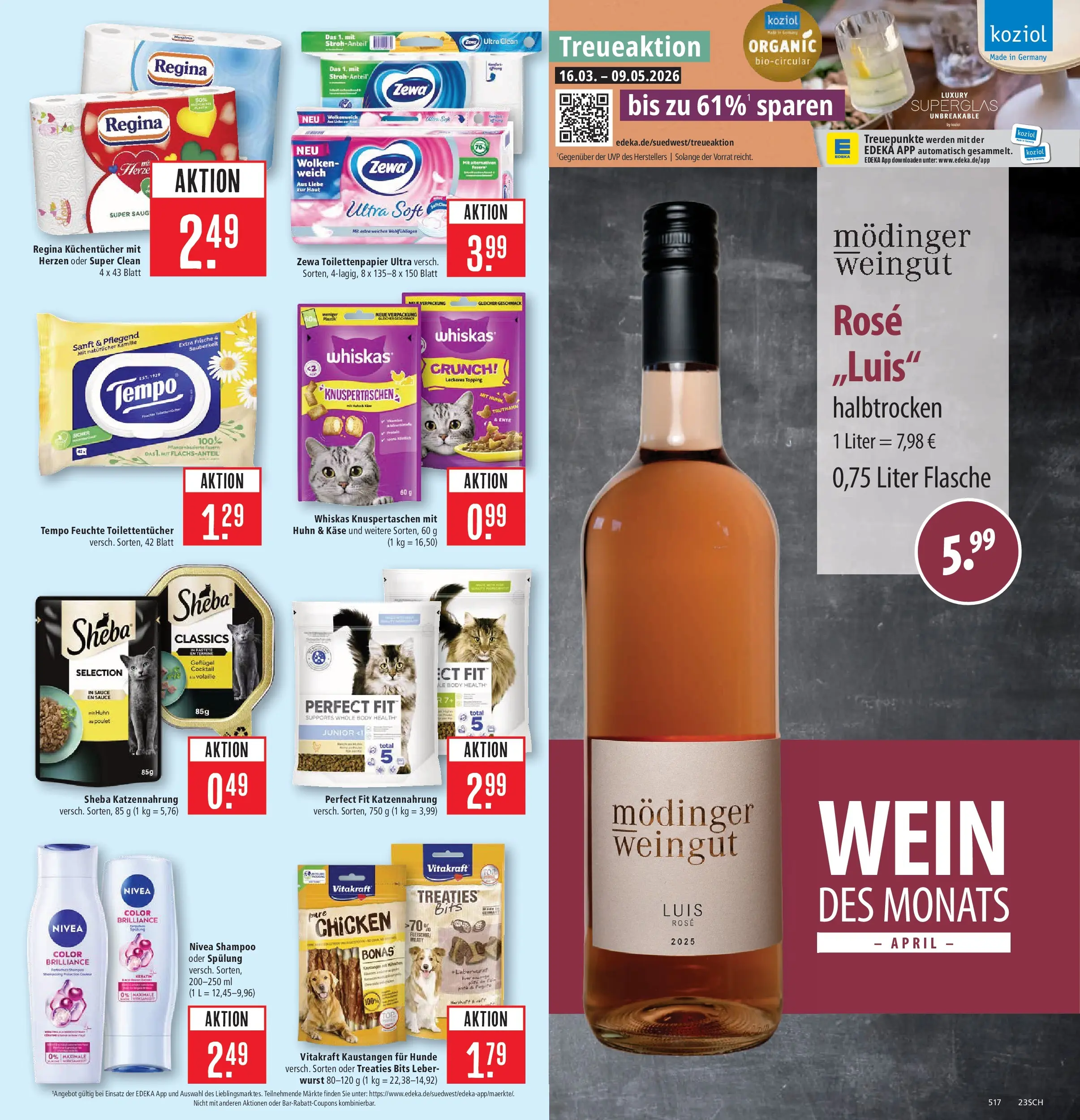 Marktkauf Prospekt Schorndorf	 (ab 13.04.2026) » Angebote online | Seite: 29 | Produkte: Käse, Shampoo, Spülung, Whiskas