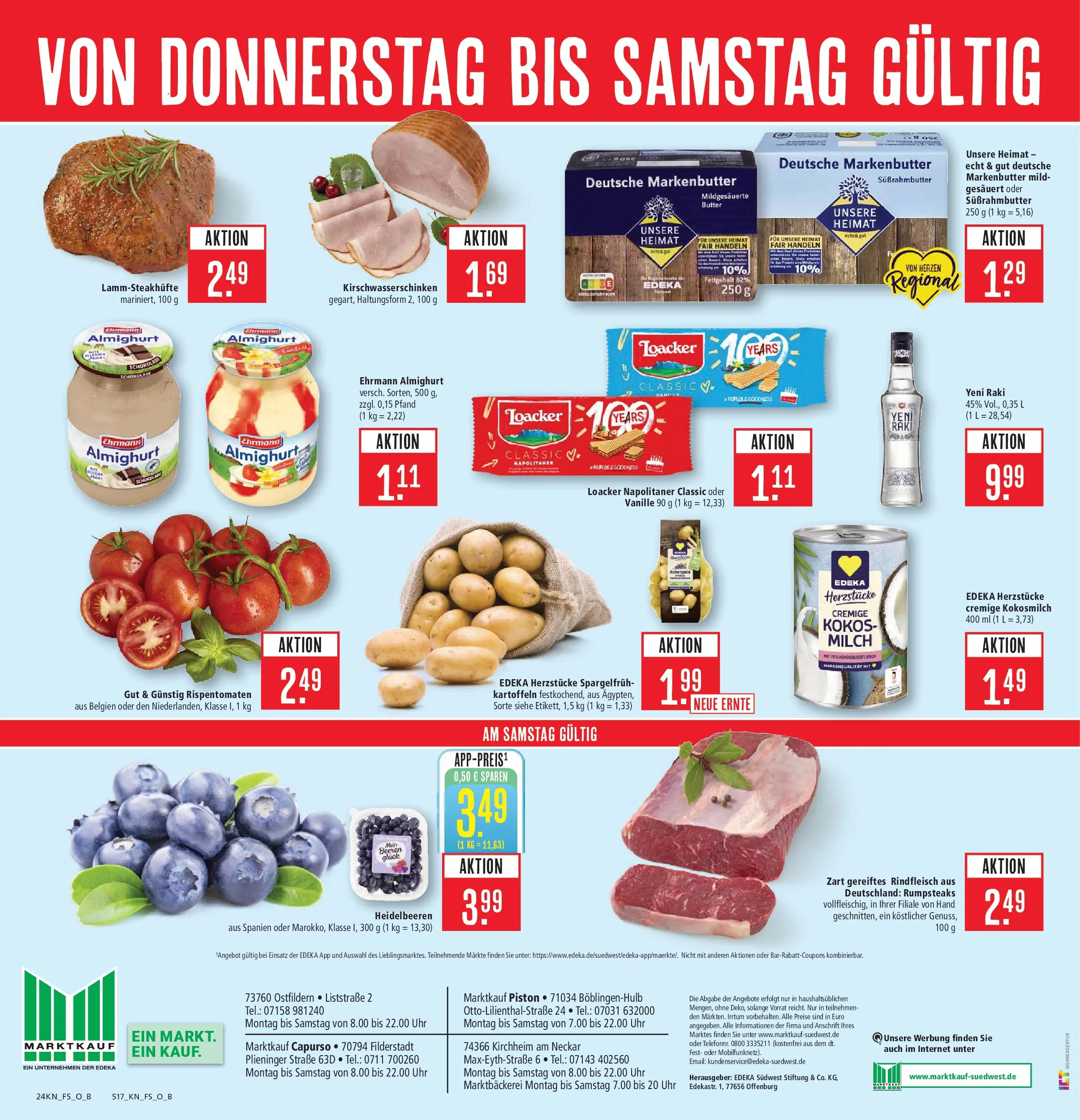 Marktkauf Prospekt Filderstadt	 (ab 13.04.2026) » Angebote online | Seite: 32 | Produkte: Ehrmann almighurt, Butter, Kartoffeln, Rindfleisch