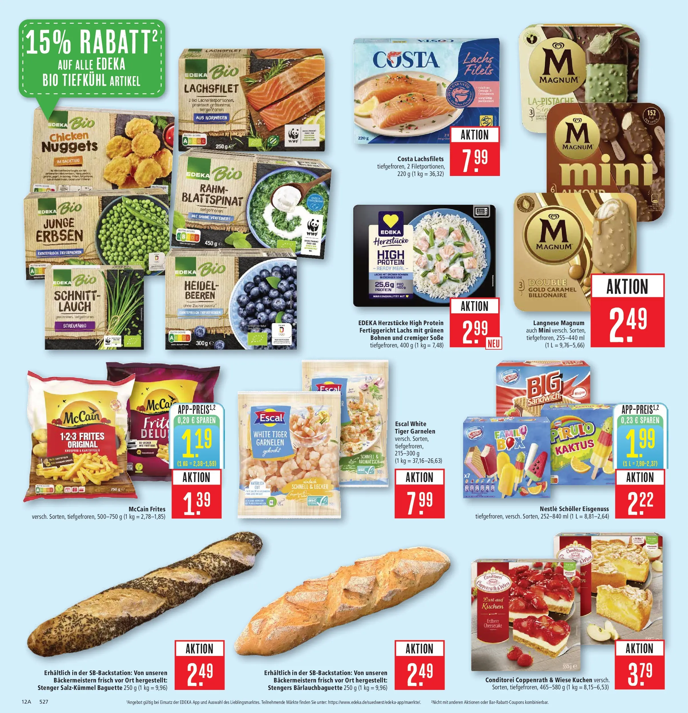 Marktkauf Prospekt Aschaffenburg	 (ab 13.04.2026) » Angebote online | Seite: 14 | Produkte: Soße, Tiger garnelen, Kuchen, Sahne