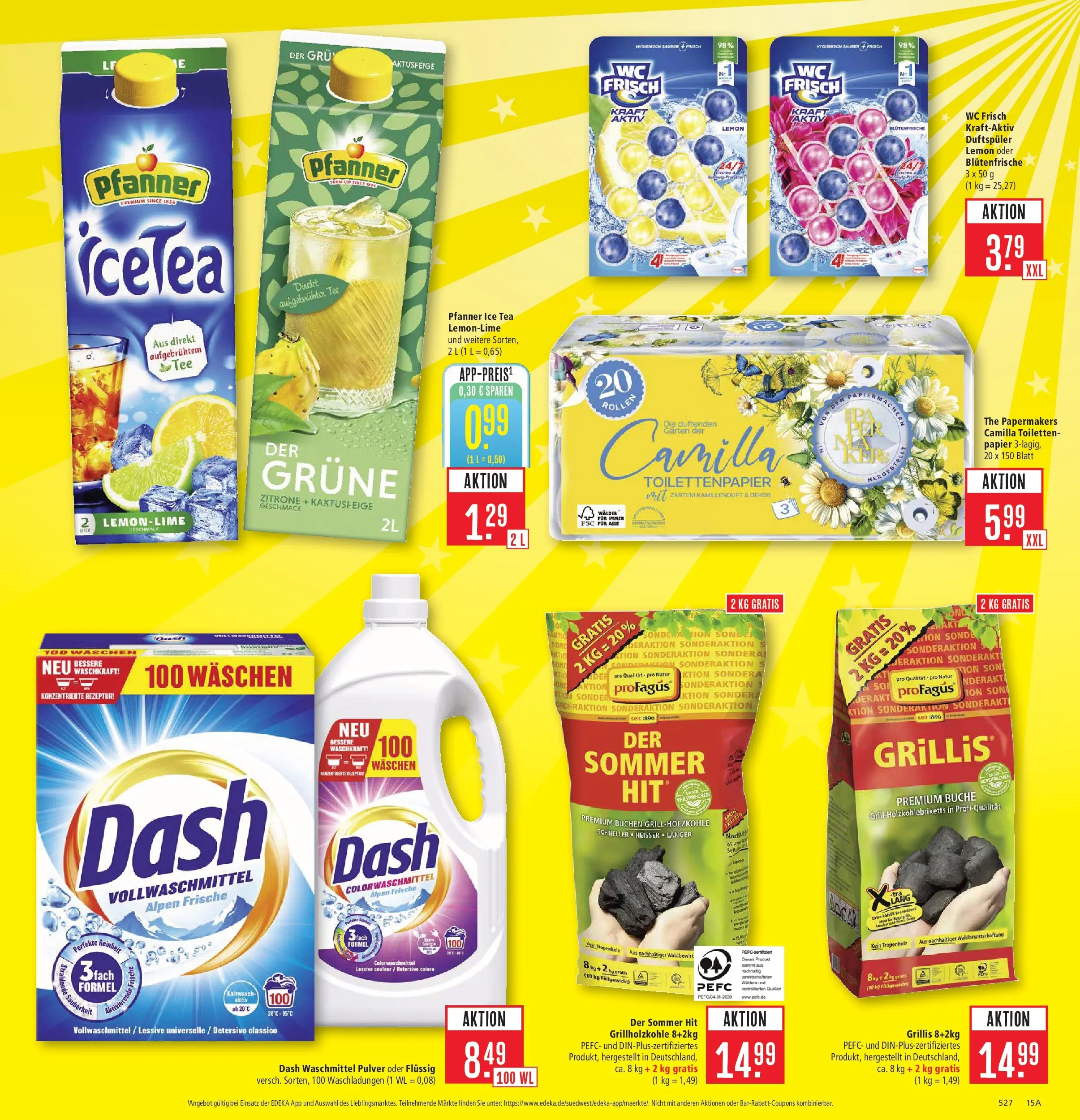 Marktkauf Prospekt Aschaffenburg	 (ab 13.04.2026) » Angebote online | Seite: 17 | Produkte: Waschmittel, Zitrone, Tee, Toilettenpapier