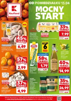 Pogląd oferty "Kaufland - Kaufland Mocny Start ważne do 15.04" - ważna od 12.04.2026