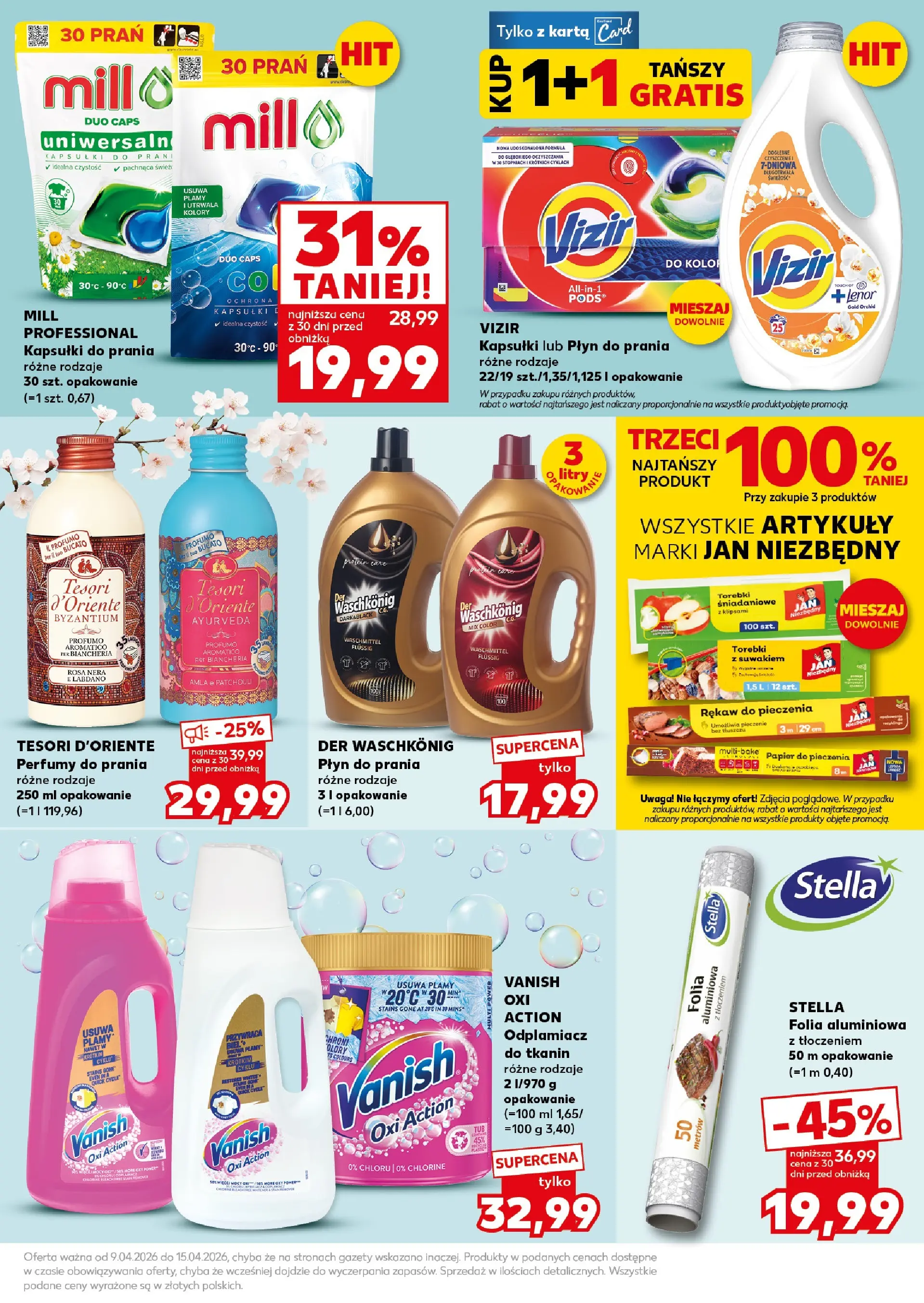 Kaufland - Kaufland Mocny Start ważne do 15.04 od 12.04.2026 - od jutra PDF | Strona: 29 | Produkty: Vanish, Tesori d'oriente, Perfumy, Kapsułki do prania
