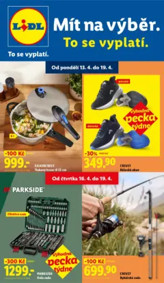 Náhled letáku Lidl leták - Spotřební zboží od 13.04.2026