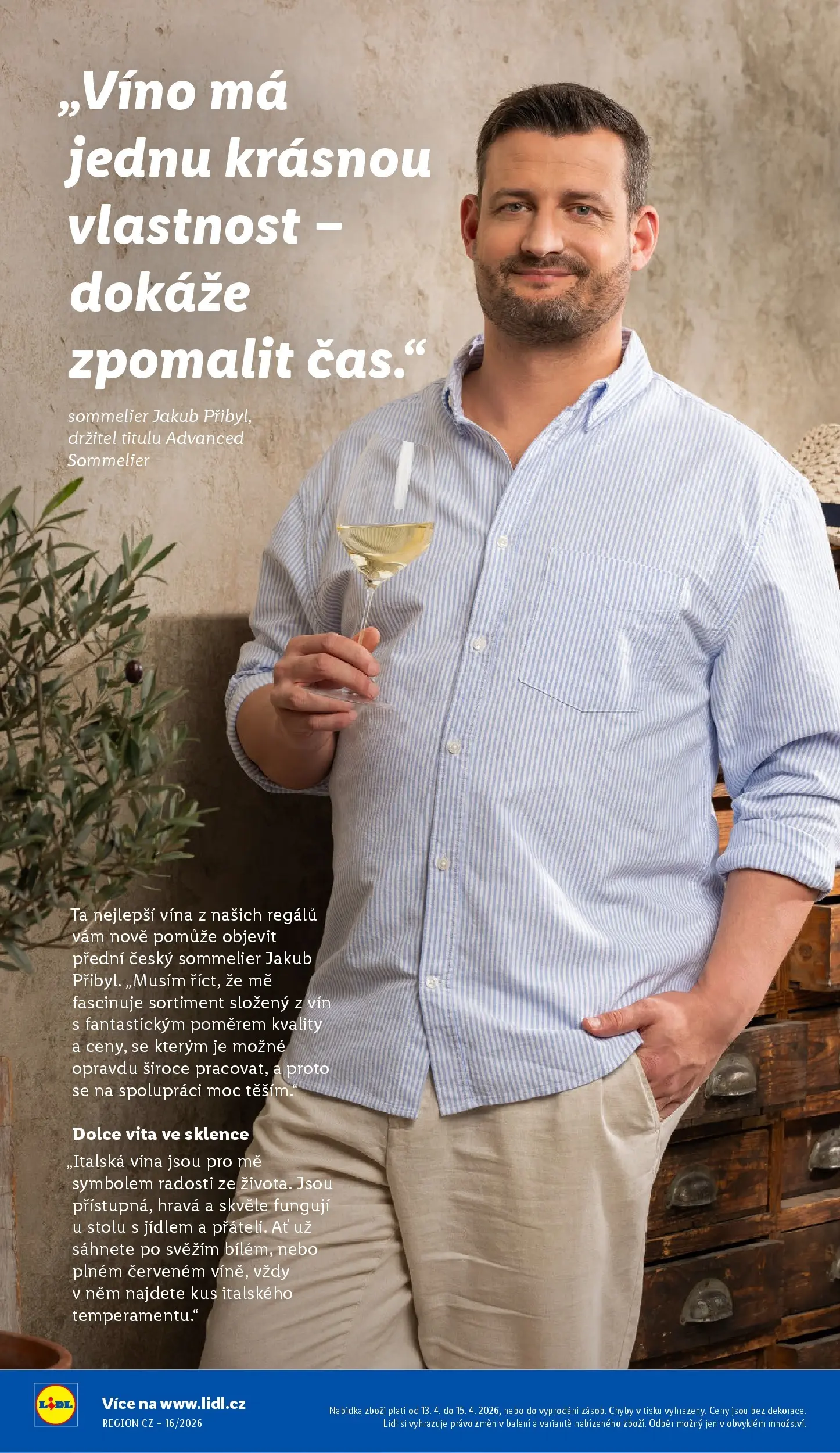 Lidl leták od 12.04.2026 - Nový akční leták | Strana: 22 | Produkty: Víno
