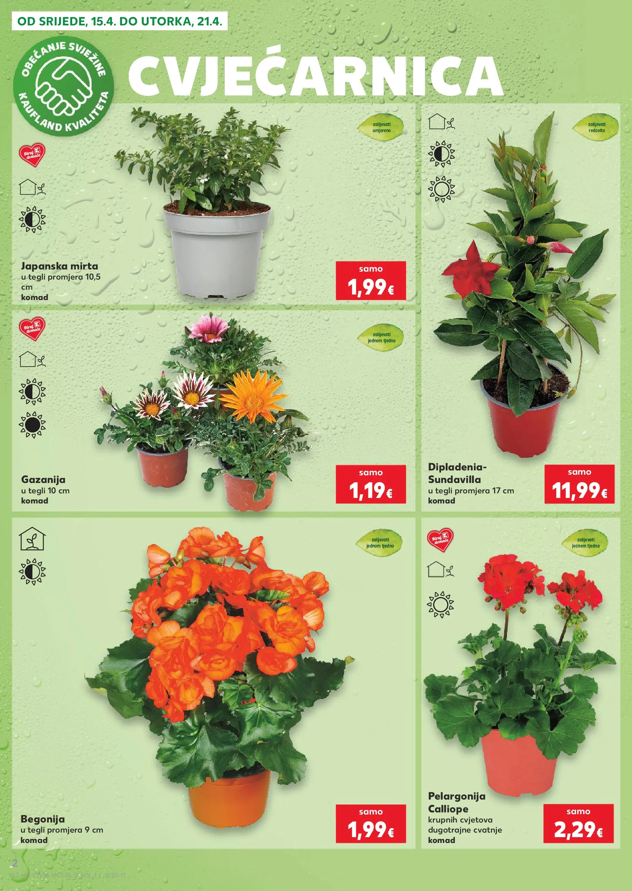 Kaufland - Kaufland katalog do 21.04.2026 novi od 14.04.2026 na listanje > letak digitalni | Stranica: 2