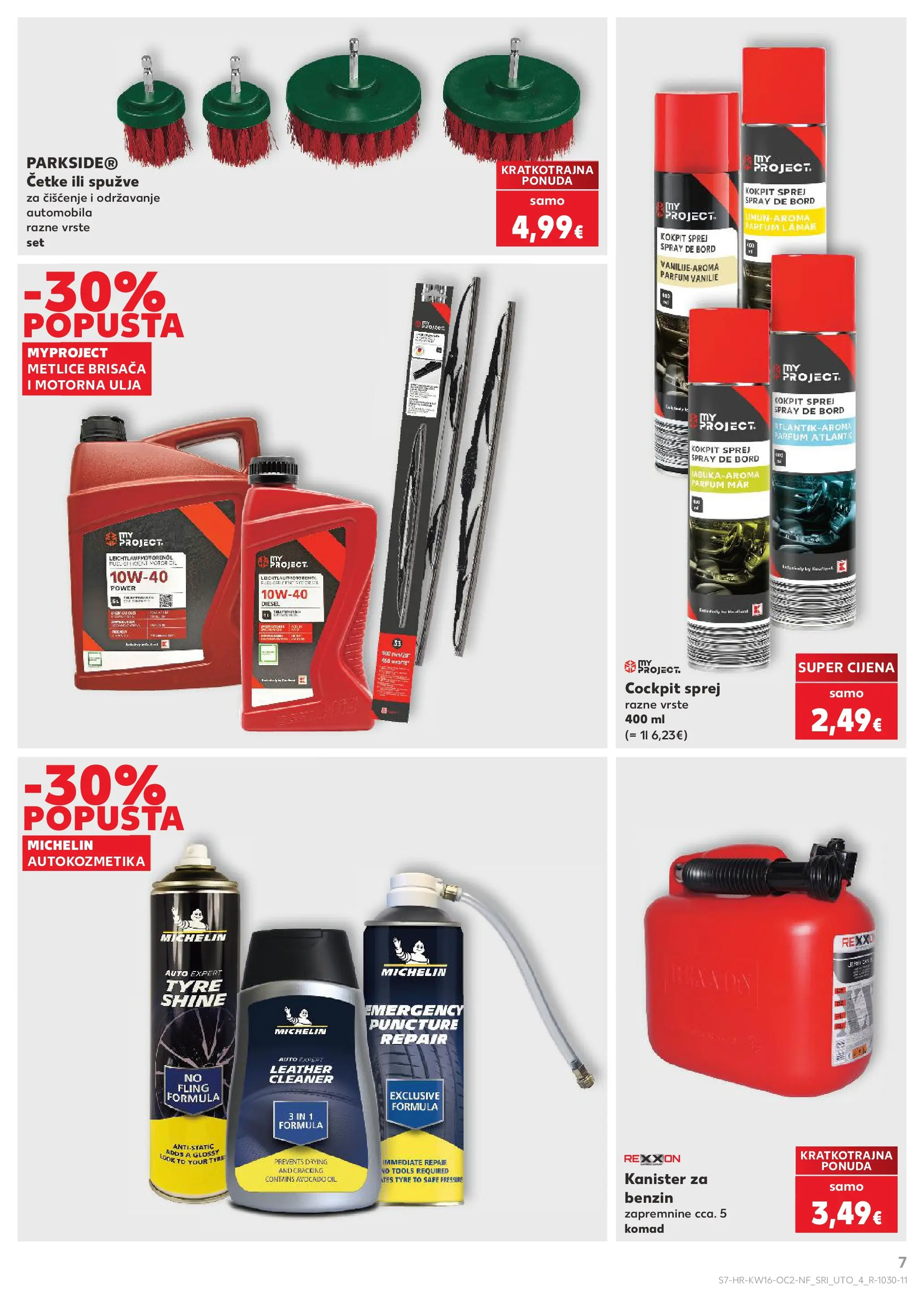 Kaufland - Kaufland katalog do 21.04.2026 novi od 14.04.2026 na listanje > letak digitalni | Stranica: 7 | Proizvodi: Kanister, Parkside