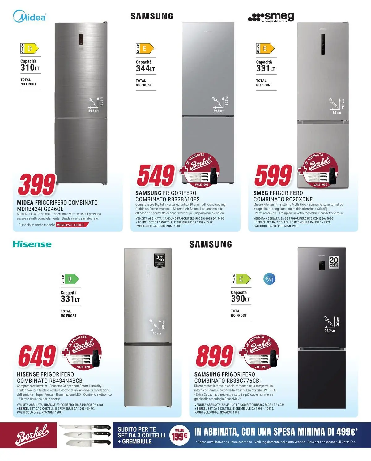 ﻿Trony volantino dal ﻿16/04/2026﻿ > ﻿Anteprima | Pagina: 11 | Prodotti: Verdure, Frigorifero, Grembiule, Samsung