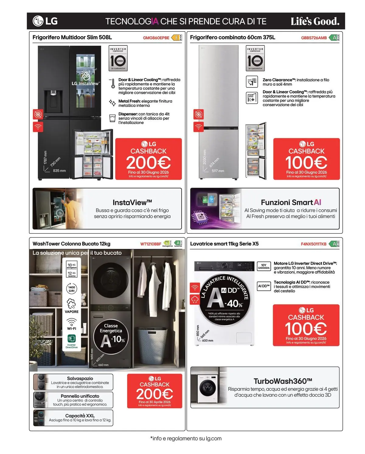 ﻿Trony volantino dal ﻿16/04/2026﻿ > ﻿Anteprima | Pagina: 40 | Prodotti: Tè, Tanica, Frigorifero, Frigorifero combinato