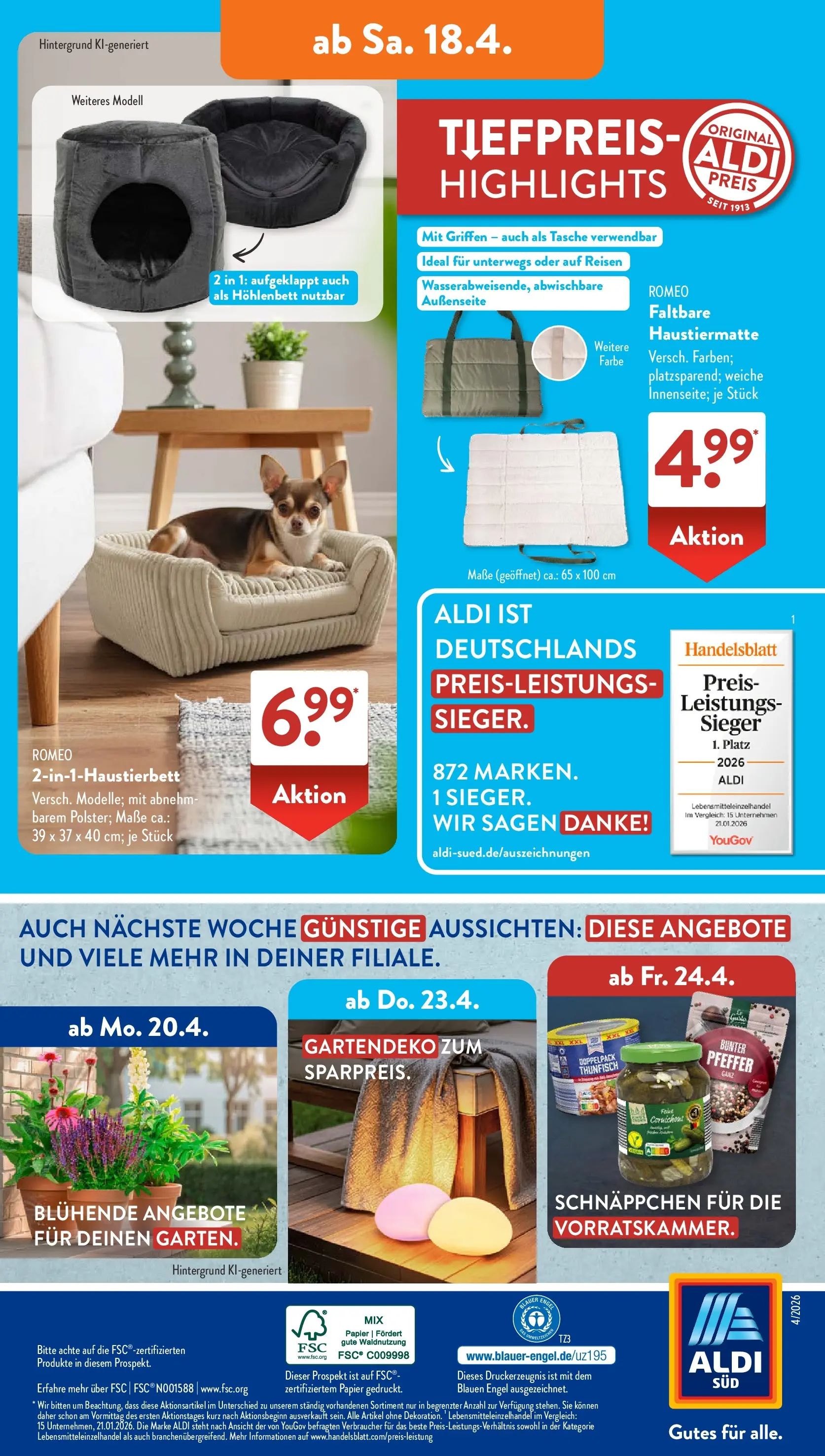Aldi Süd Wochenangebote (ab 13.04.2026) zum Blättern | Seite: 28
