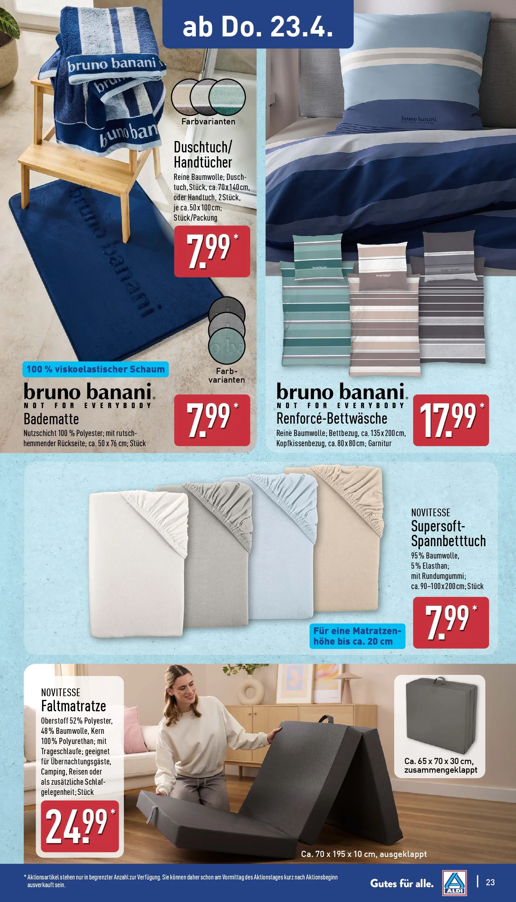 Aldi - ALDI Nord: Wochenangebote (ab 19.04.2026) » Angebote Online | Seite: 23