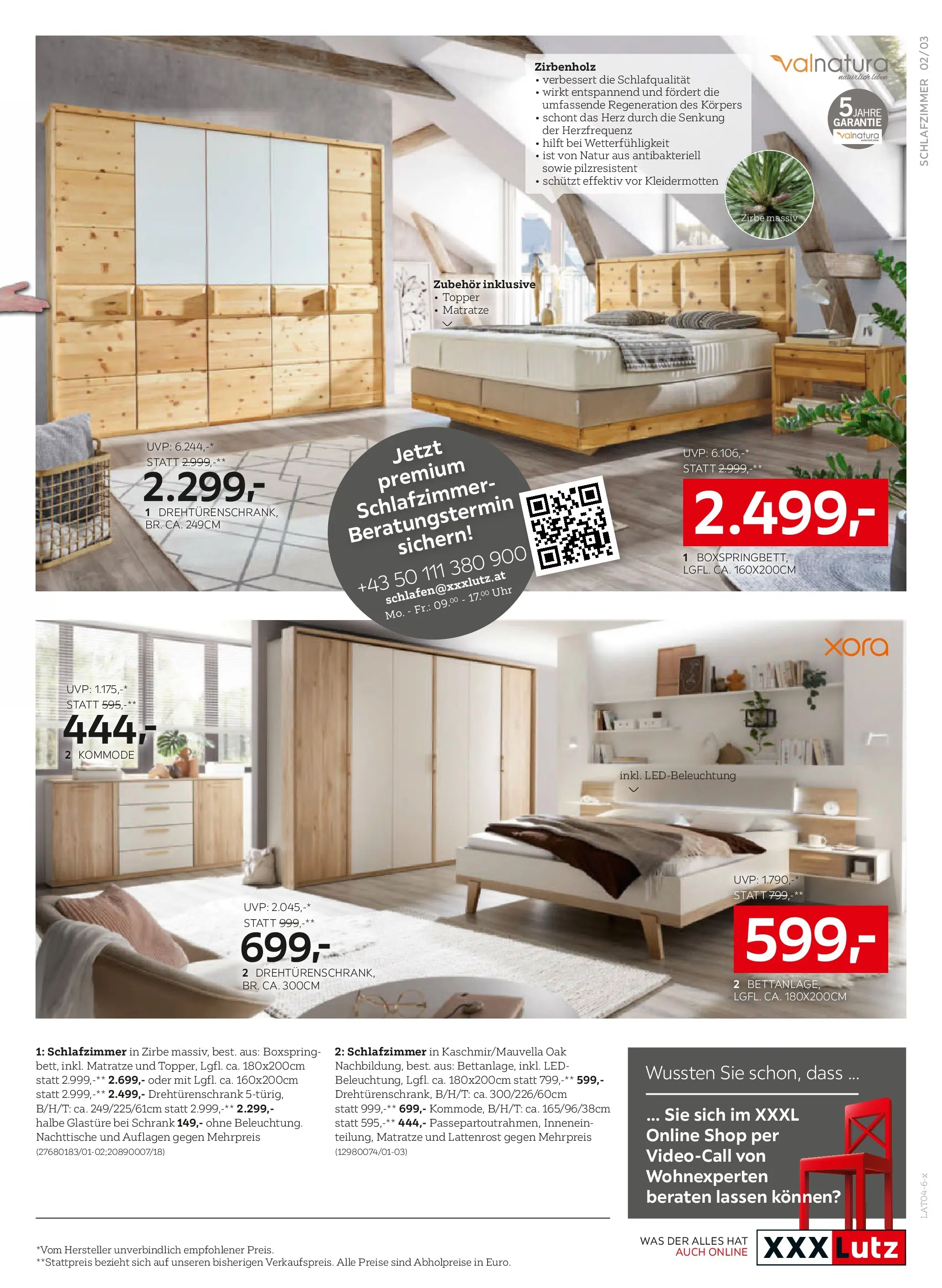 XXXLutz Aktuelle Angebote von 14.04.2026 - Aktuelle Angebote | Seite: 3 | Produkte: Matratze, Kommode, Lattenrost, Schrank