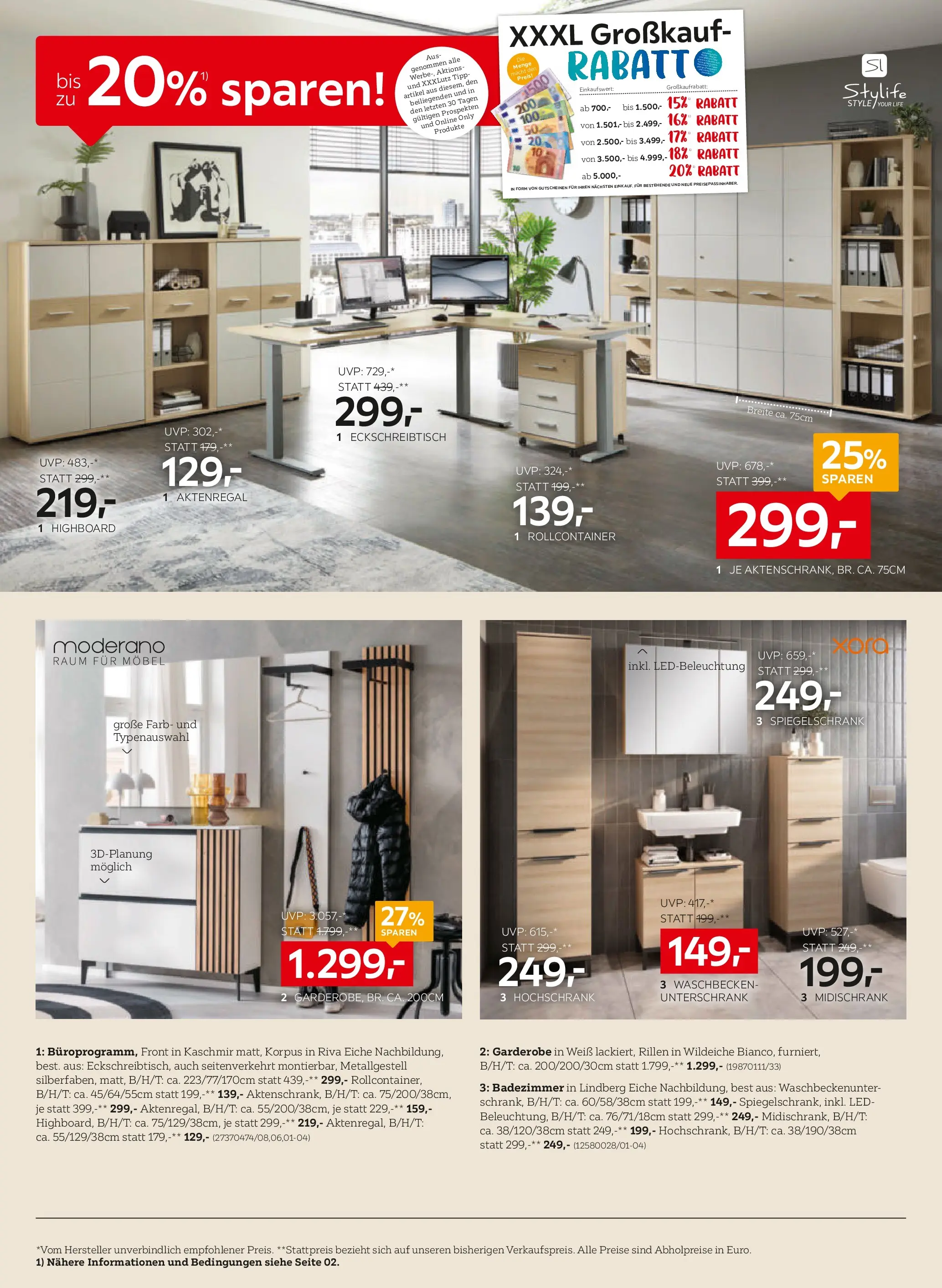 XXXLutz Aktuelle Angebote von 14.04.2026 - Aktuelle Angebote | Seite: 14 | Produkte: Waschbecken