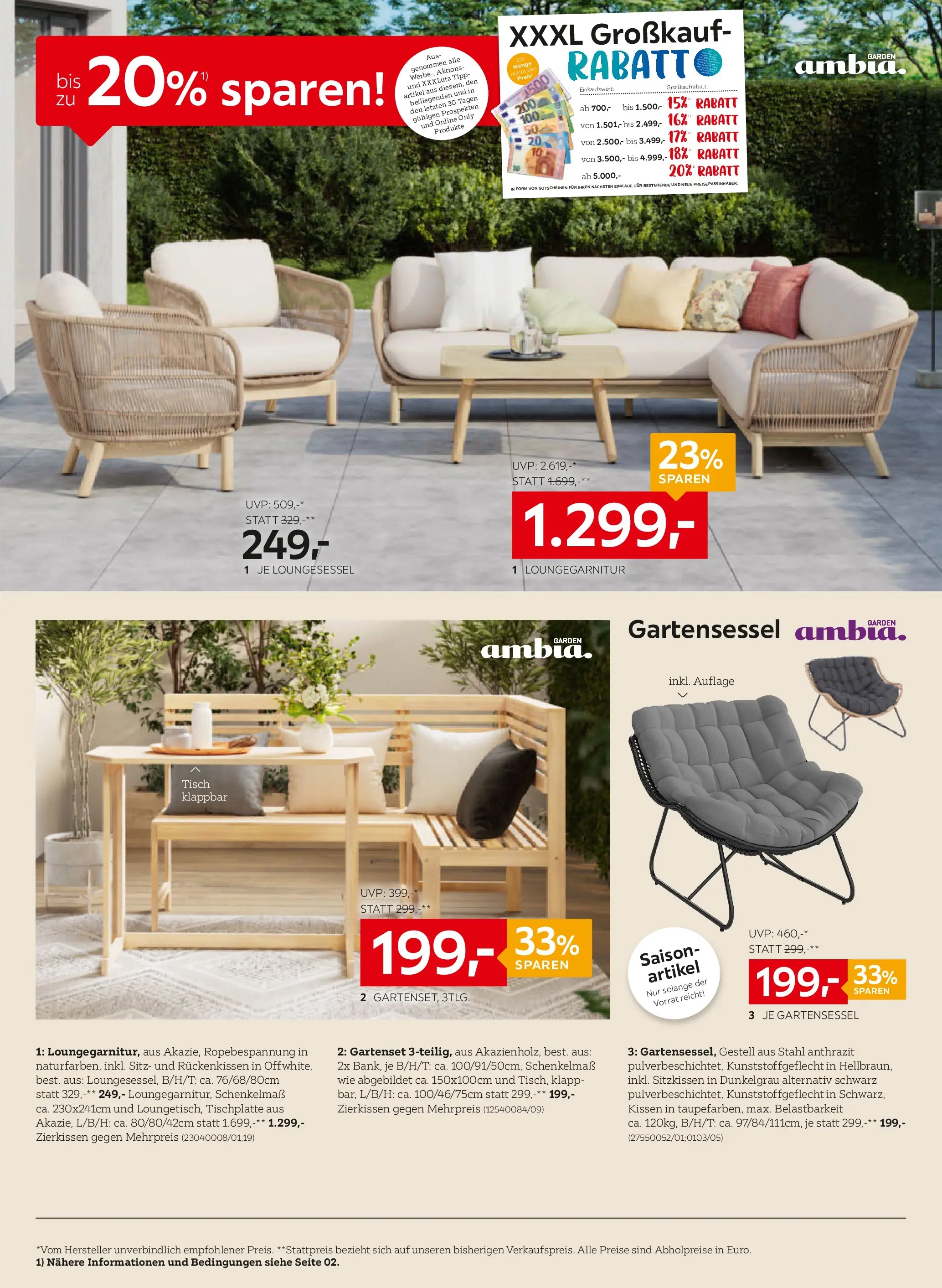 XXXLutz Aktuelle Angebote von 14.04.2026 - Aktuelle Angebote | Seite: 16 | Produkte: Kissen, Tisch