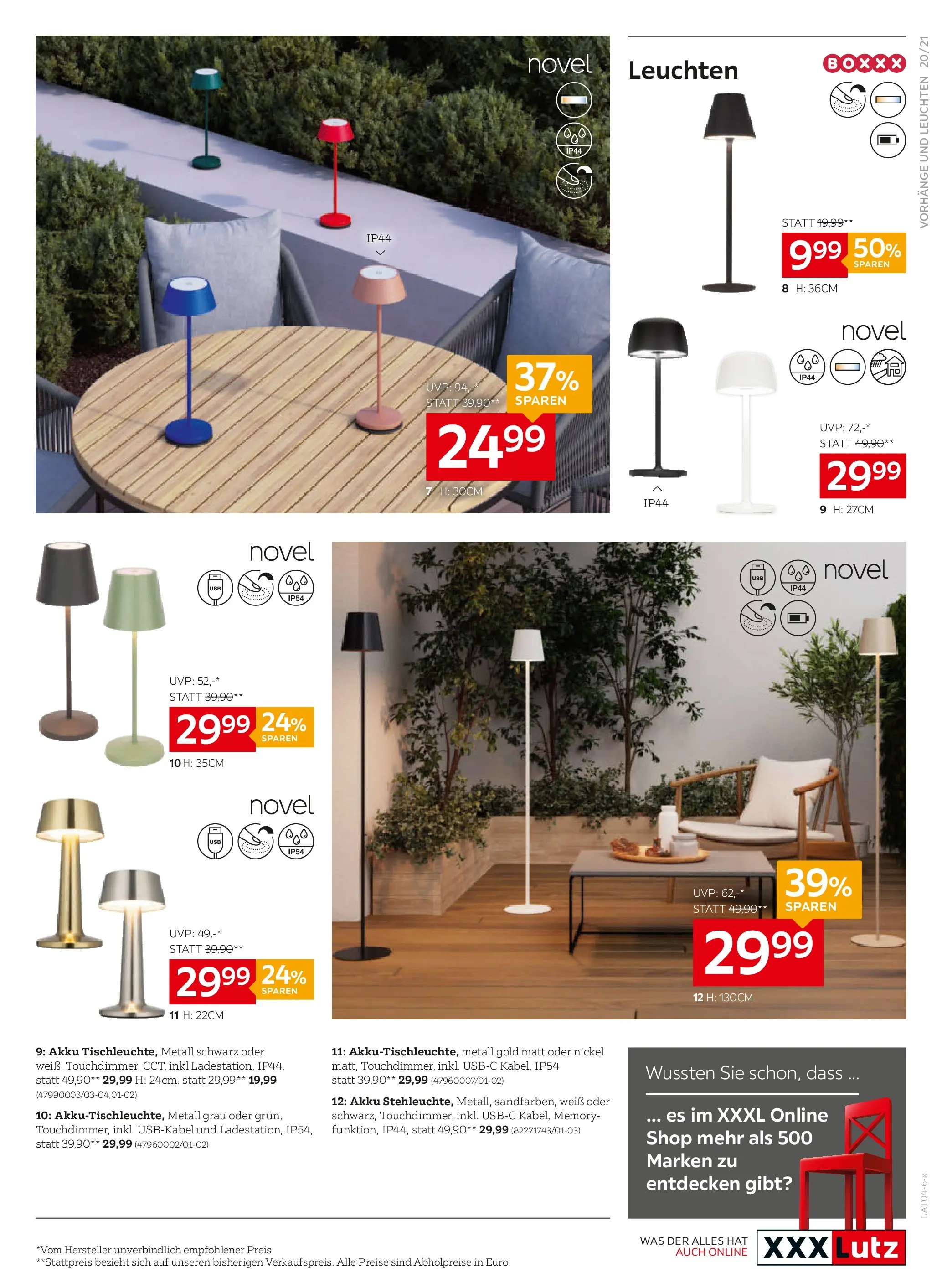 XXXLutz Aktuelle Angebote von 14.04.2026 - Aktuelle Angebote | Seite: 21