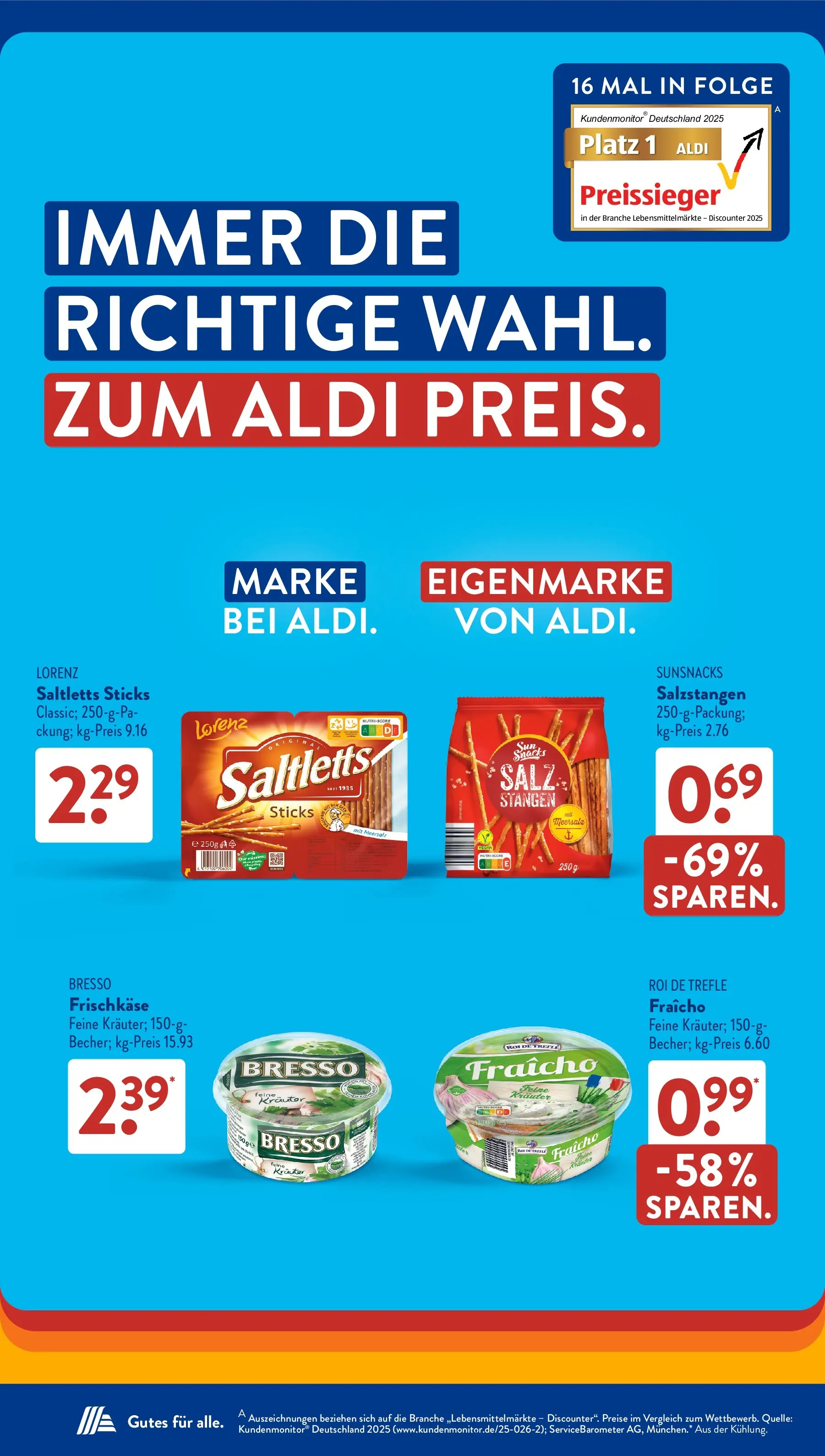 Aldi Süd Aktuelle Wochenangebote (ab 20.04.2026) zum Blättern | Seite: 10 | Produkte: Bresso, Salz, Frischkase